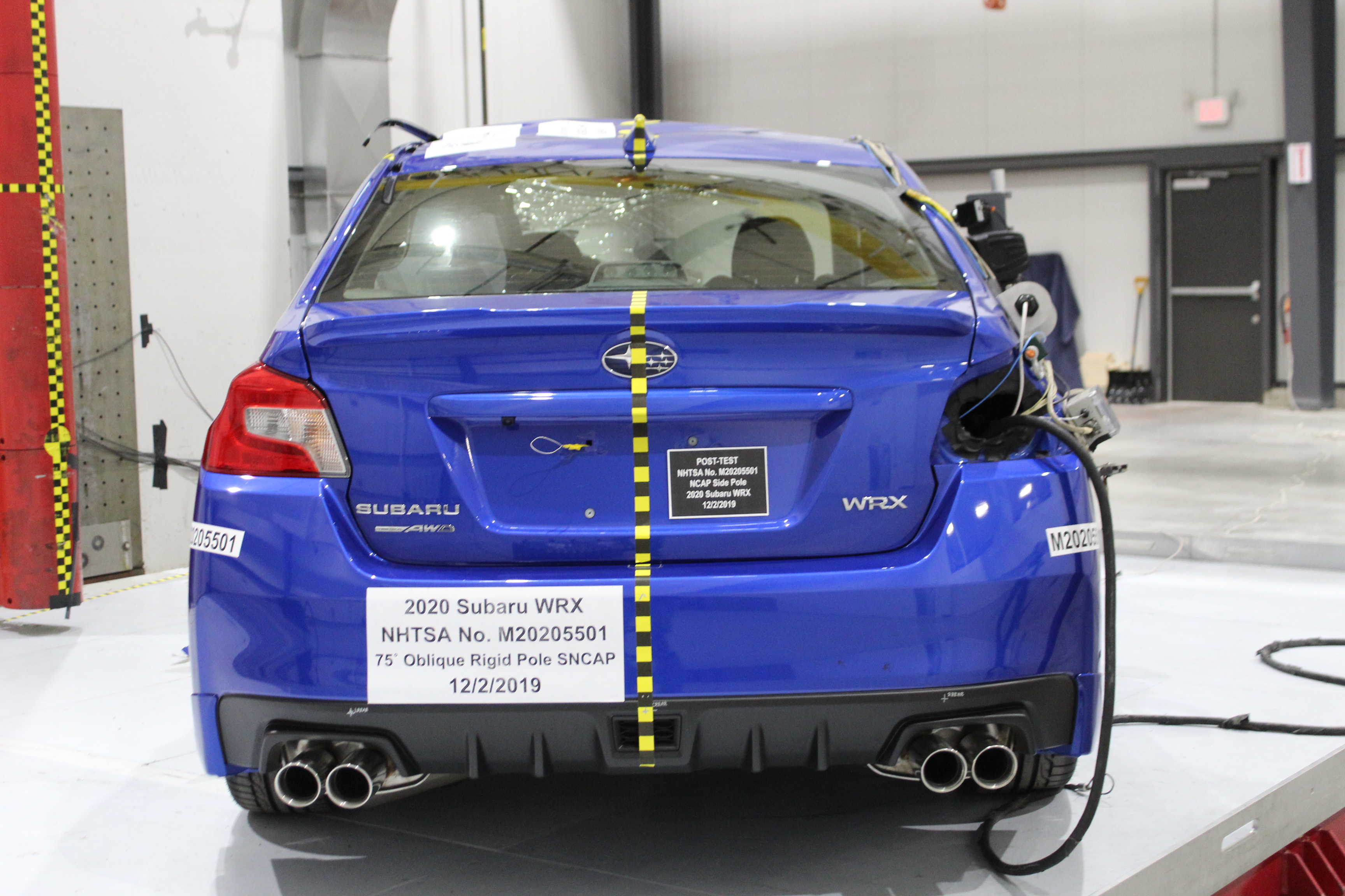 2020 SUBARU WRX crash image 12