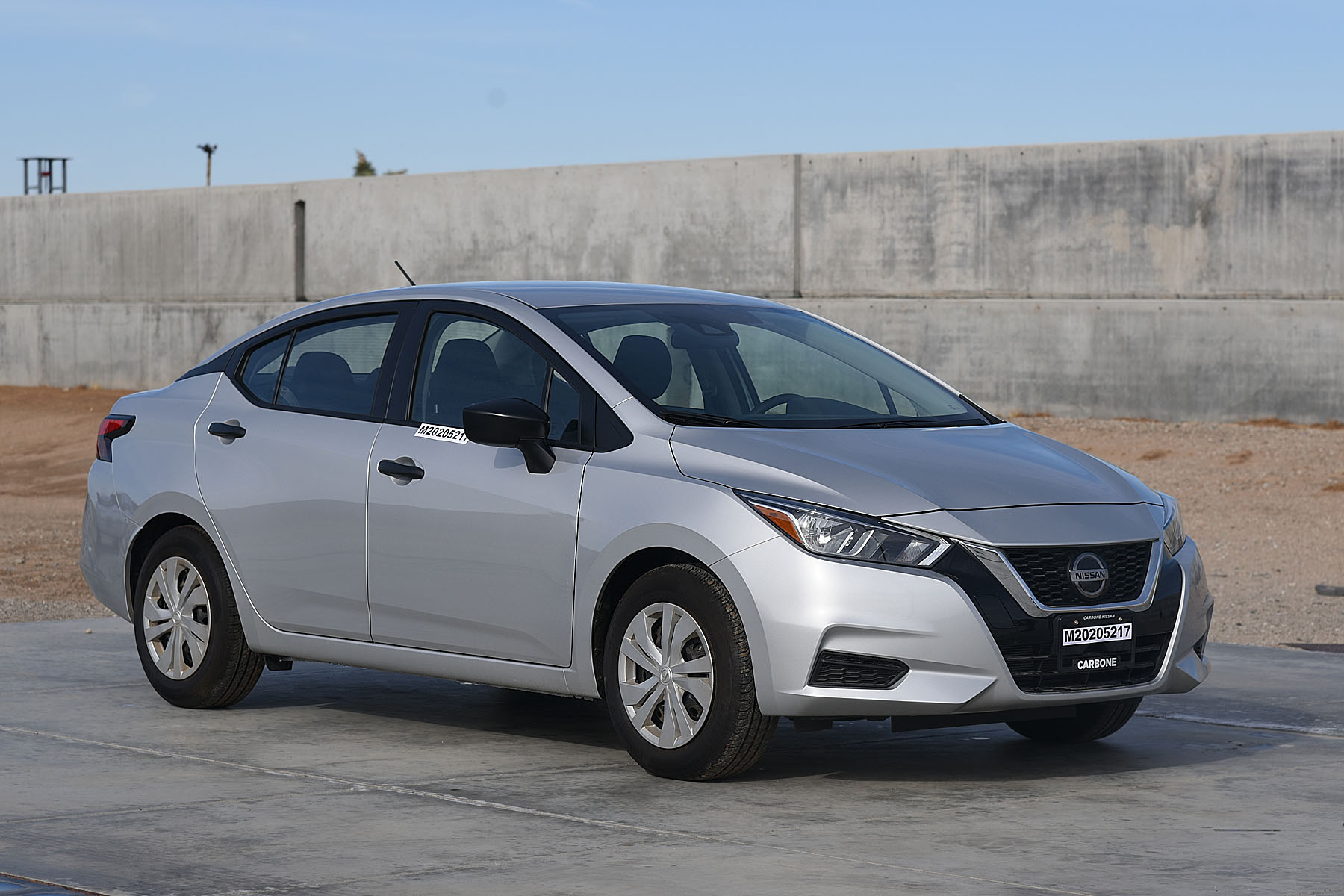2020 NISSAN VERSA crash image