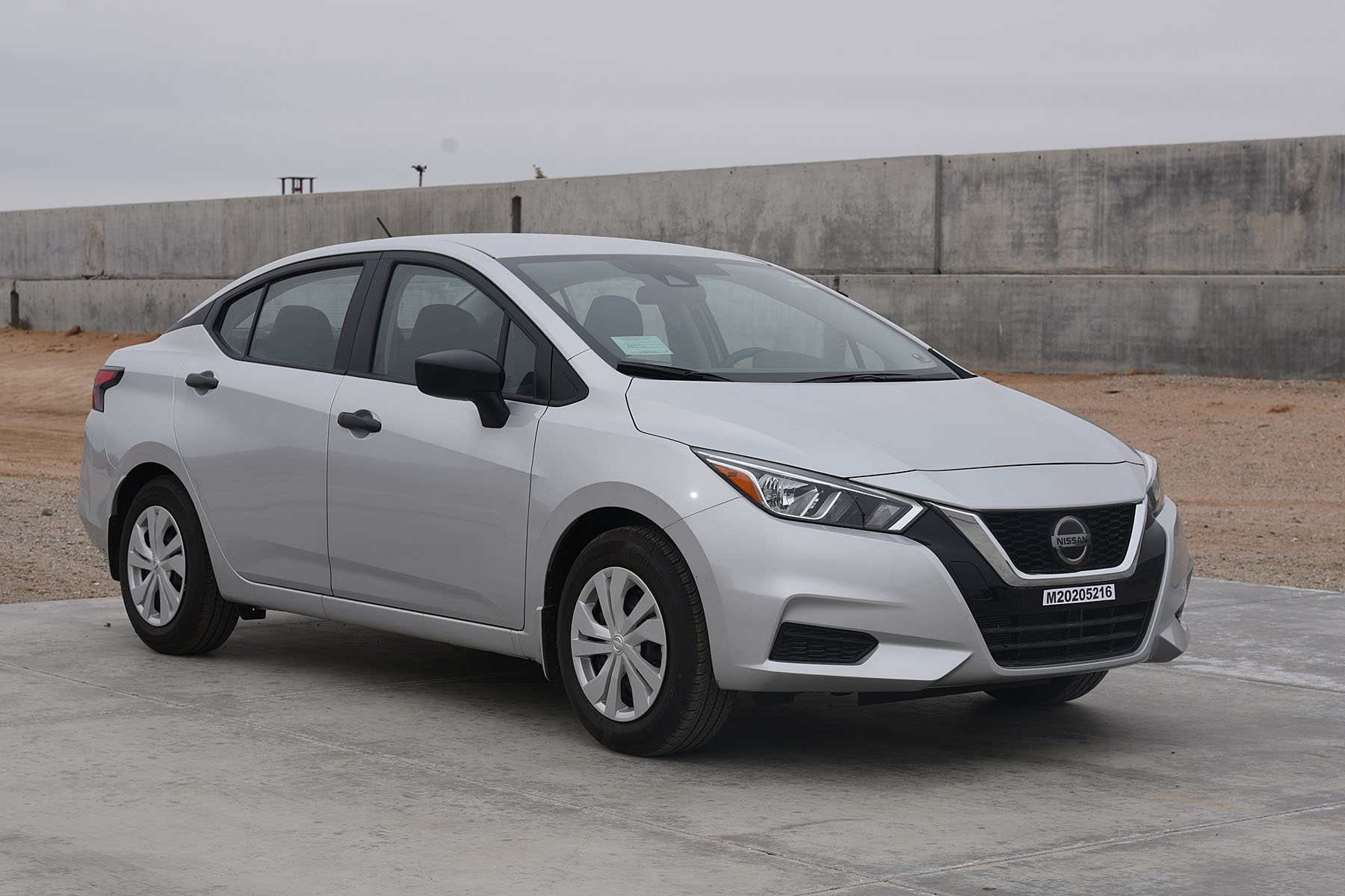 2020 NISSAN VERSA crash image