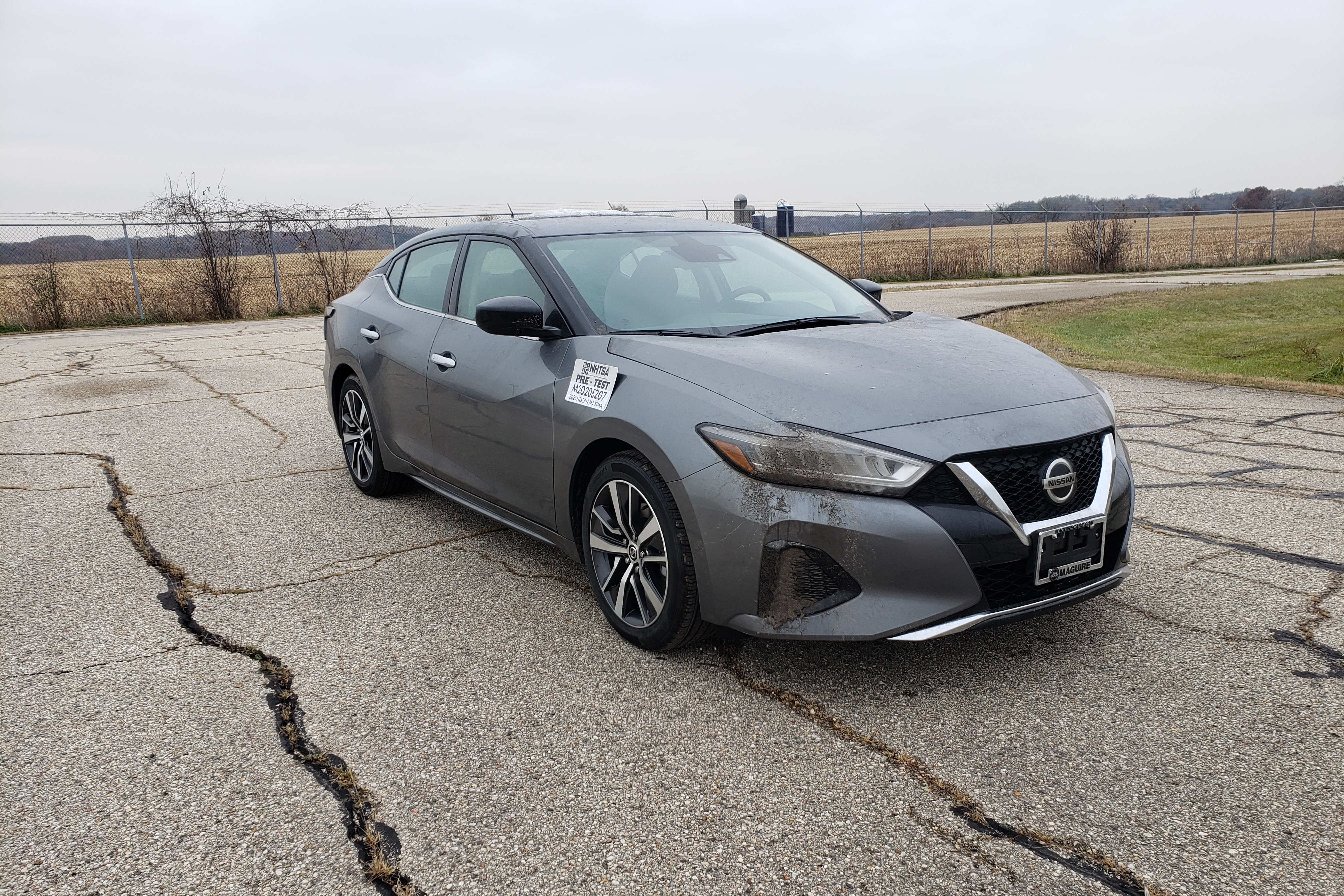 2020 NISSAN MAXIMA crash image