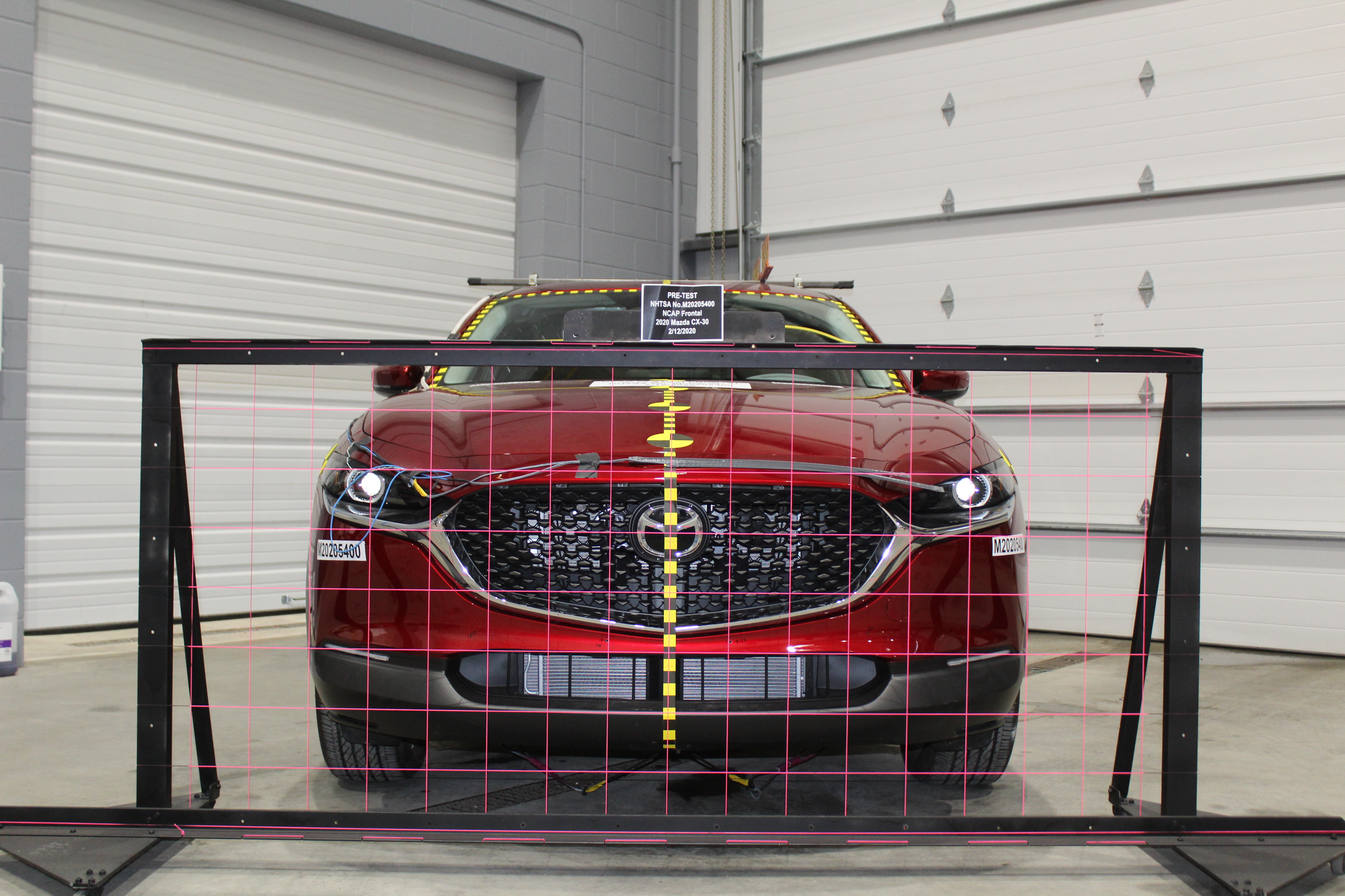 2020 MAZDA CX-30 crash image