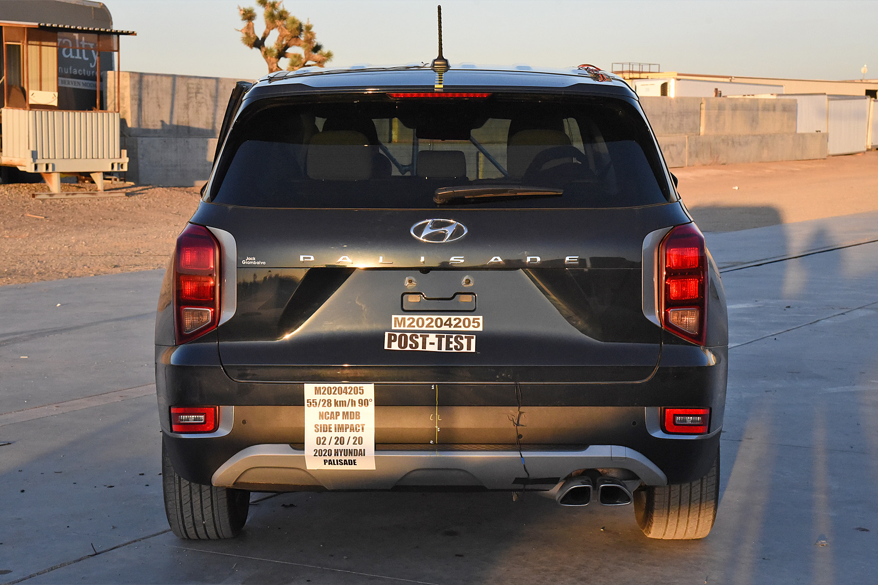 2020 HYUNDAI PALISADE crash image 12