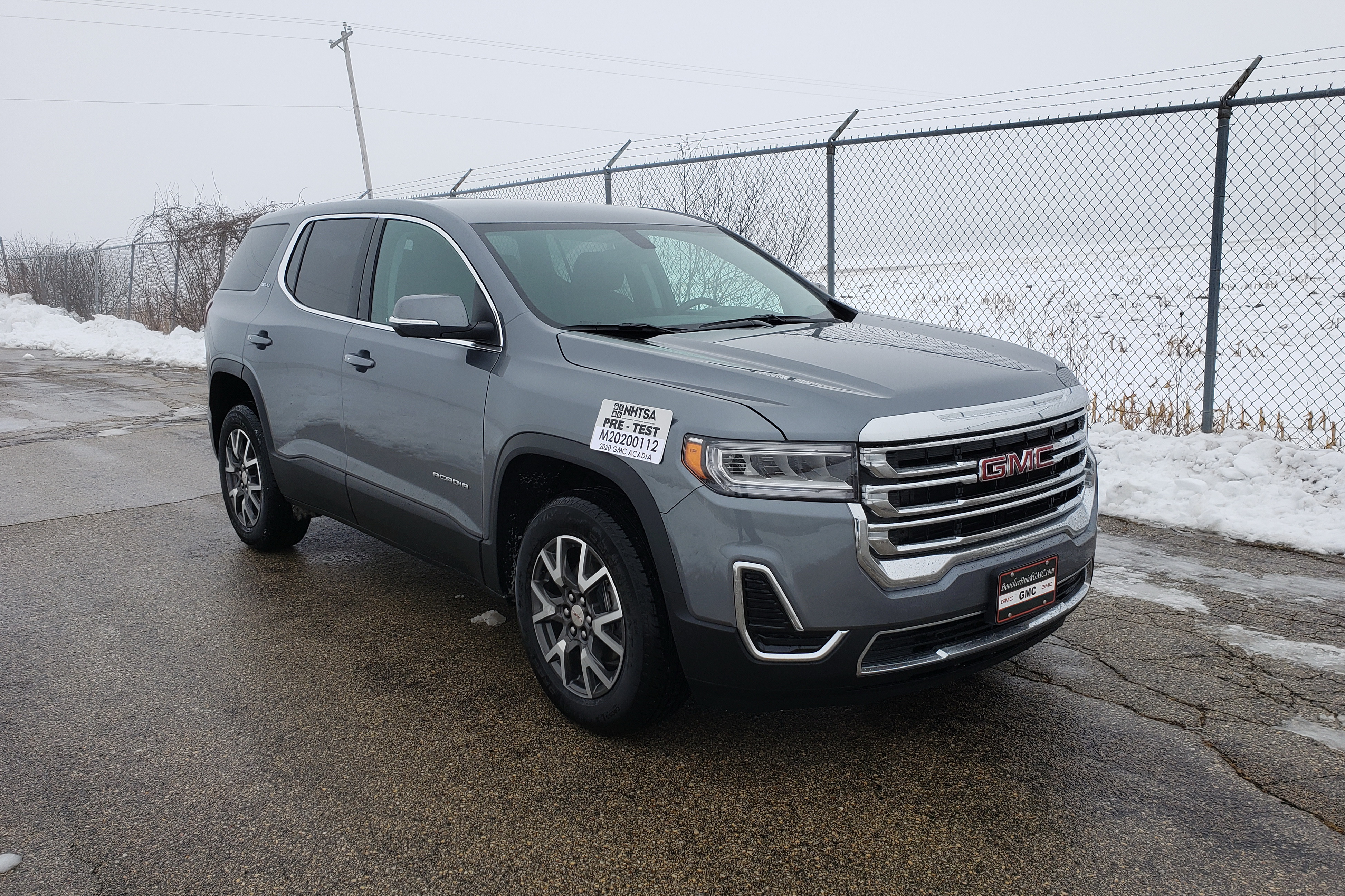 2020 GMC ACADIA crash image