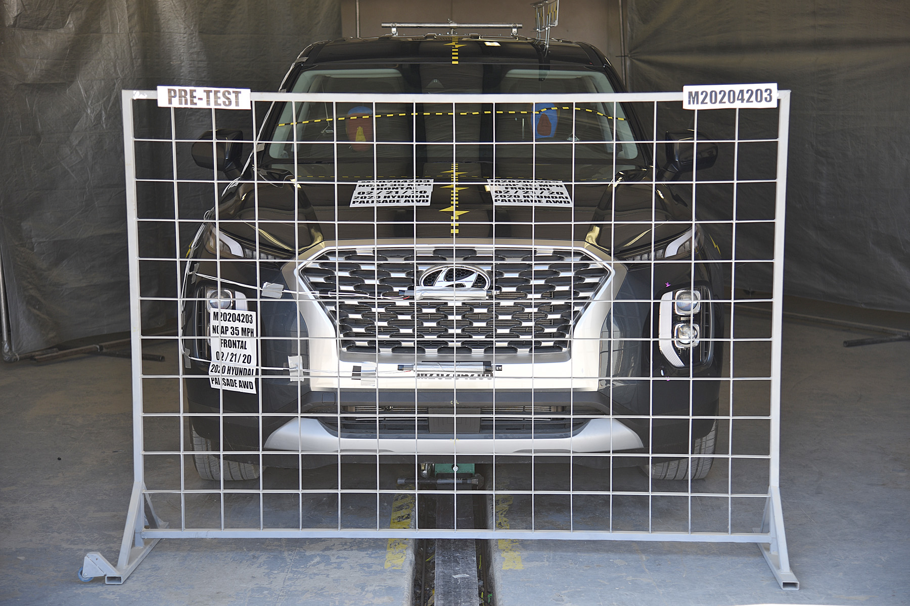 2020 HYUNDAI PALISADE crash image