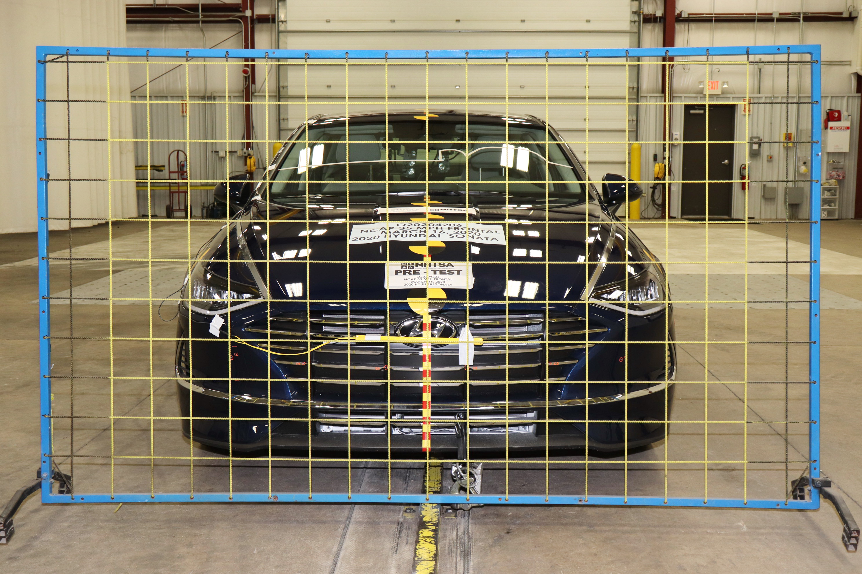 2020 HYUNDAI SONATA crash image