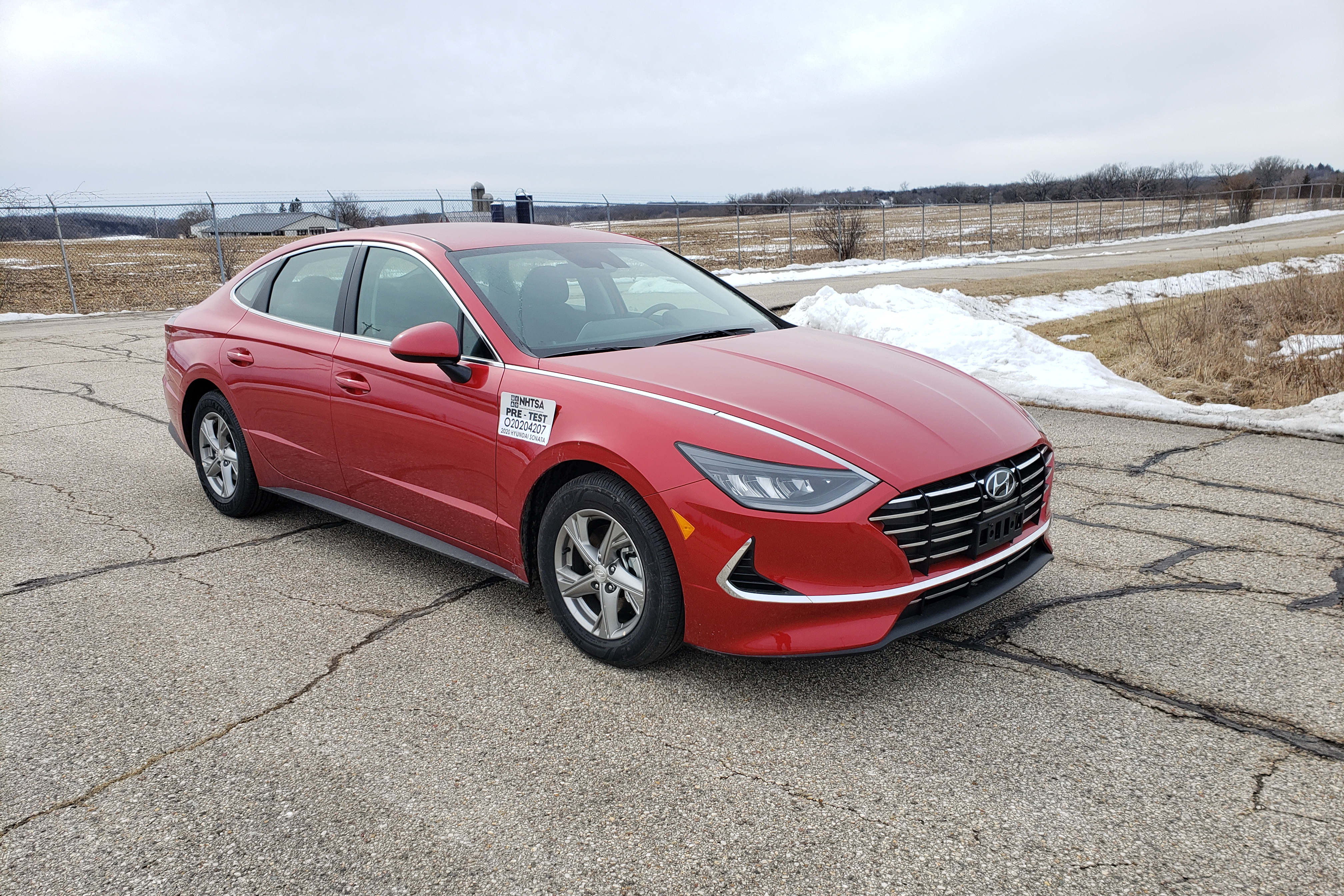 2020 HYUNDAI SONATA crash image