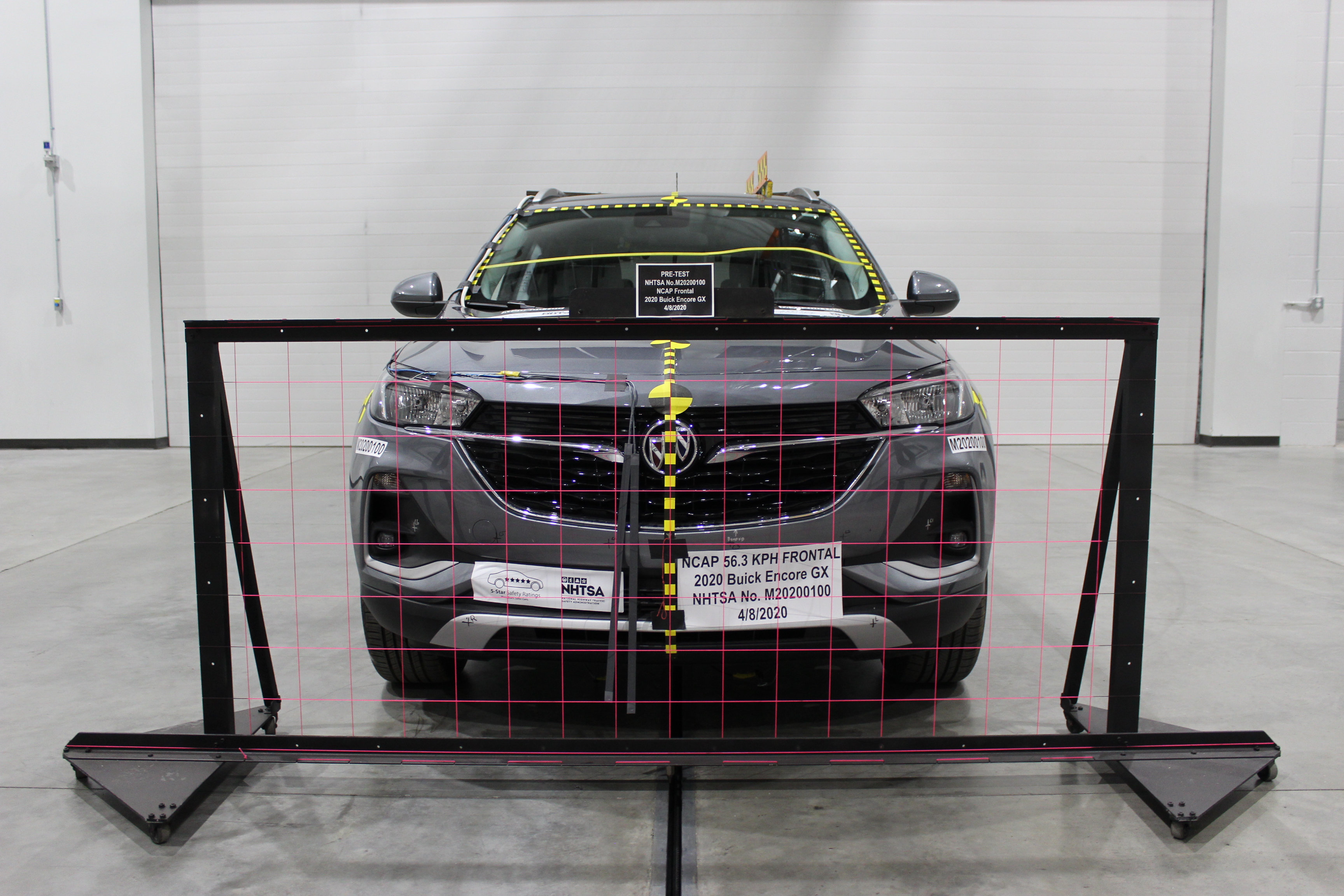 2020 BUICK ENCORE GX crash-test photo