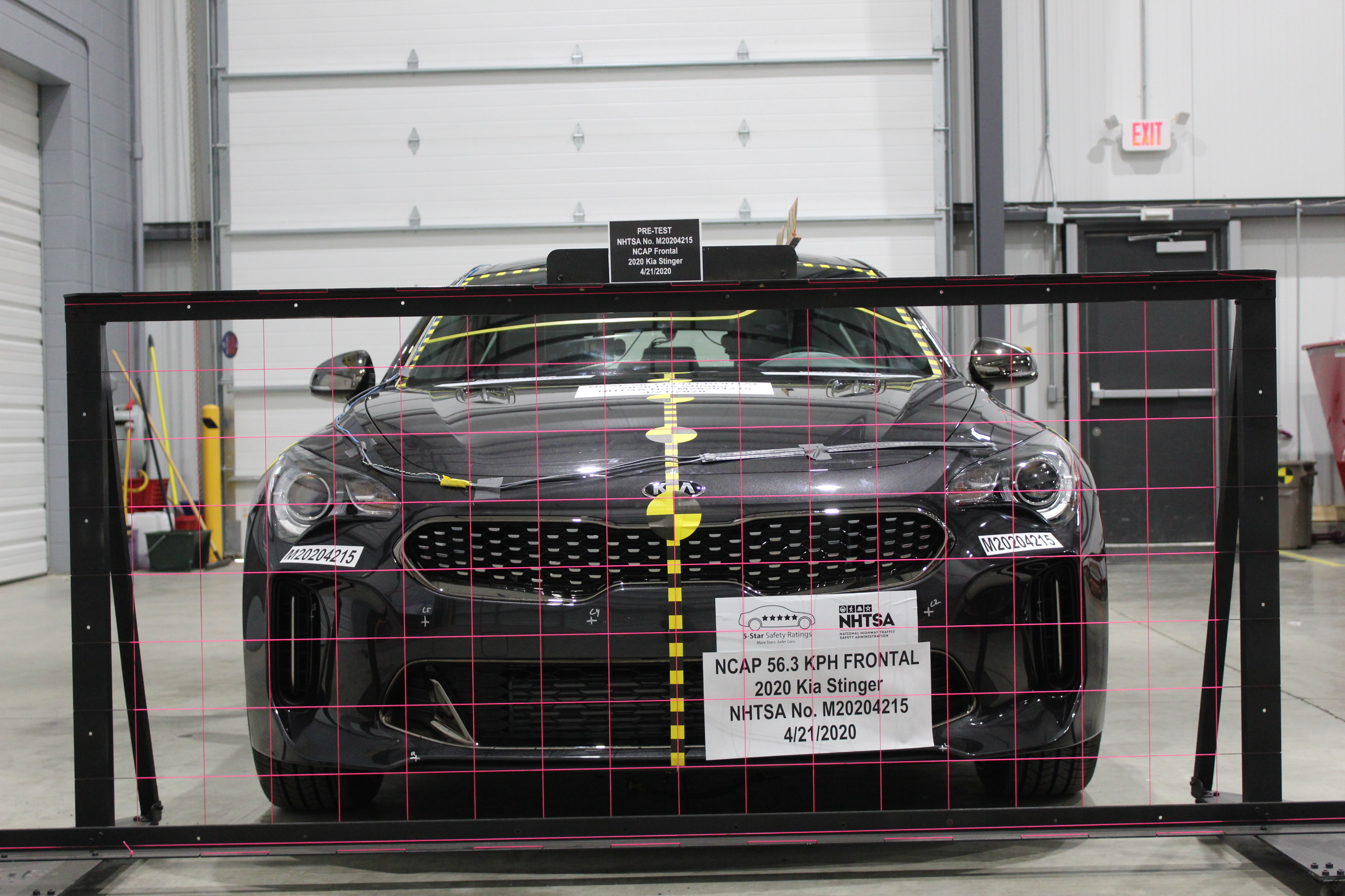 2020 KIA STINGER crash image