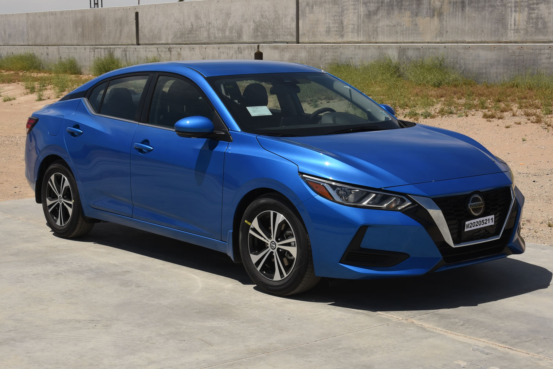 2020 NISSAN SENTRA crash-test photo