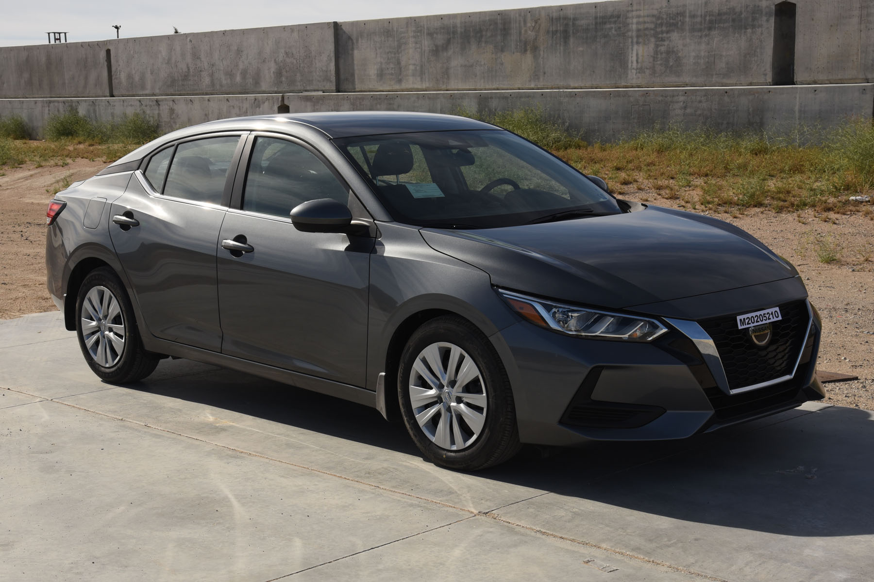 2020 NISSAN SENTRA crash-test photo