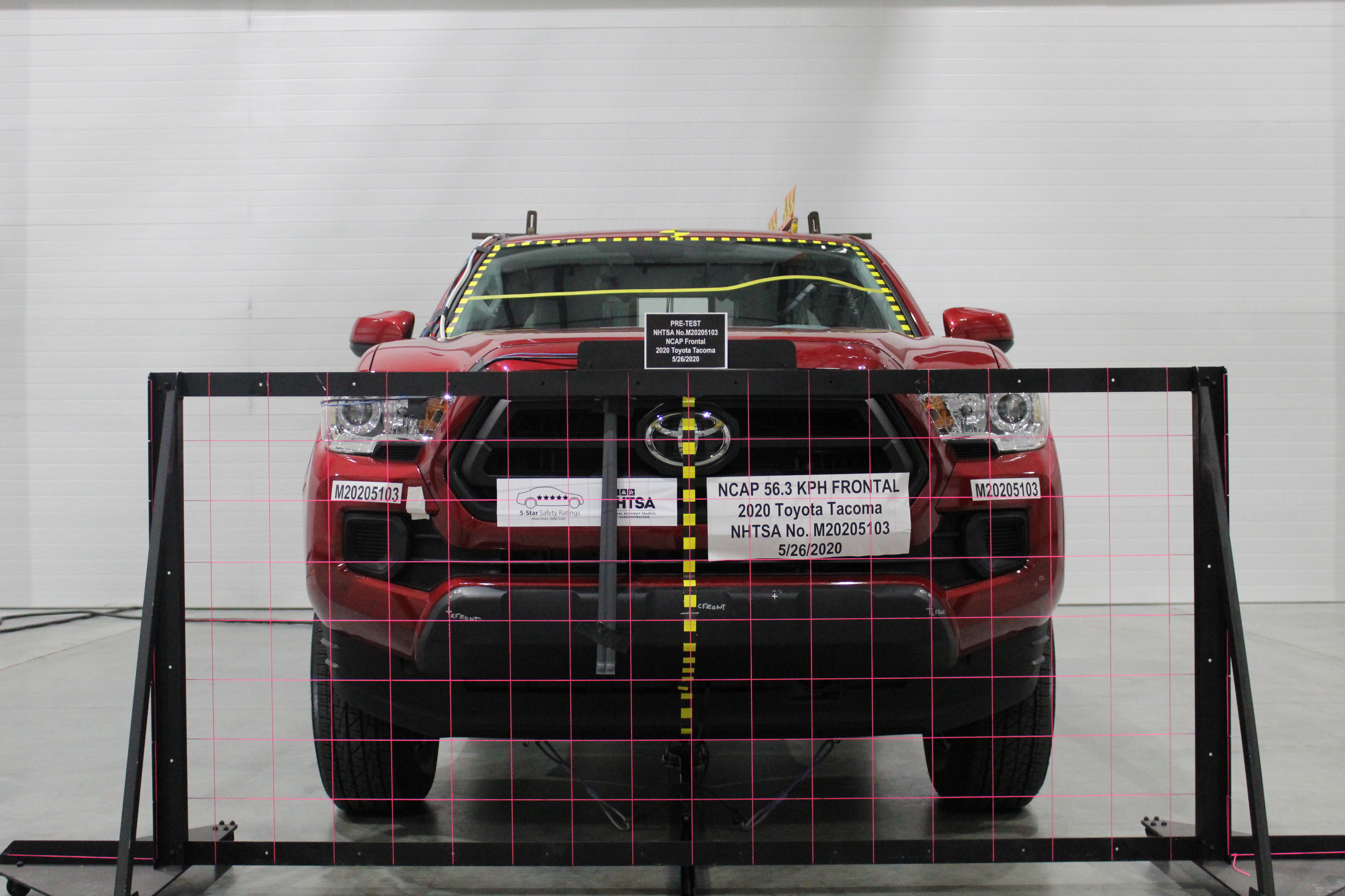 2020 TOYOTA TACOMA crash image