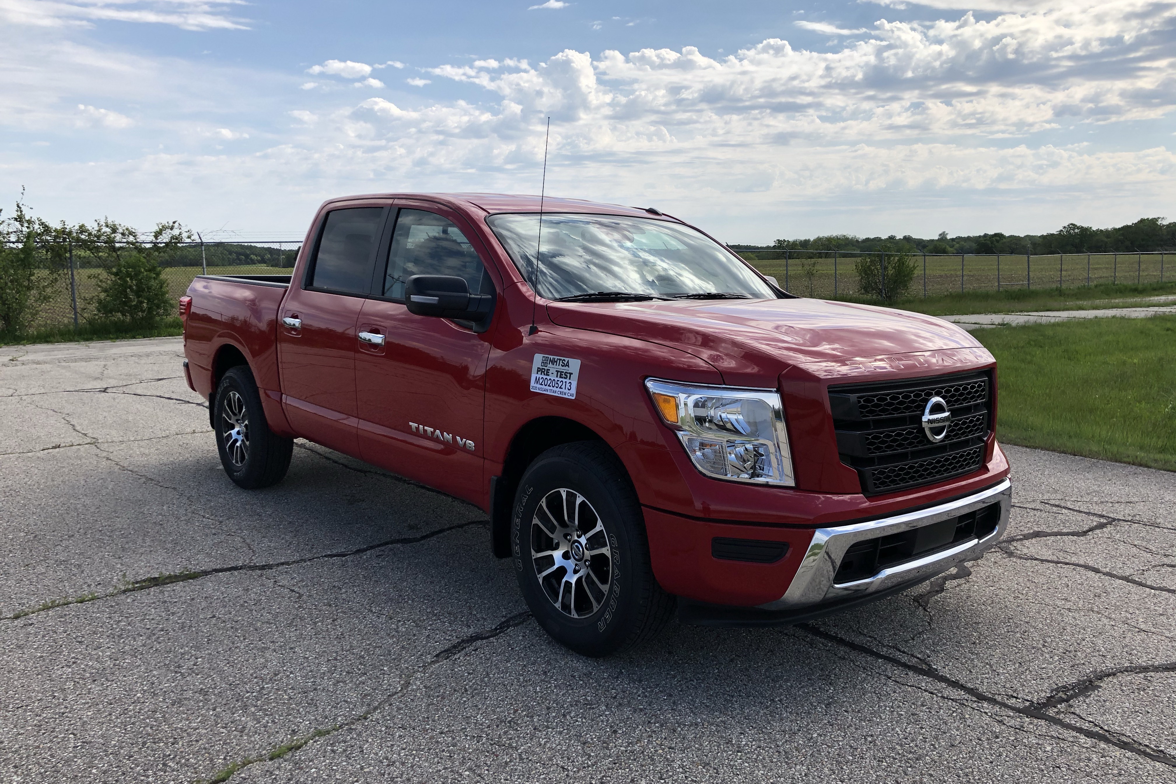 2020 NISSAN TITAN crash image
