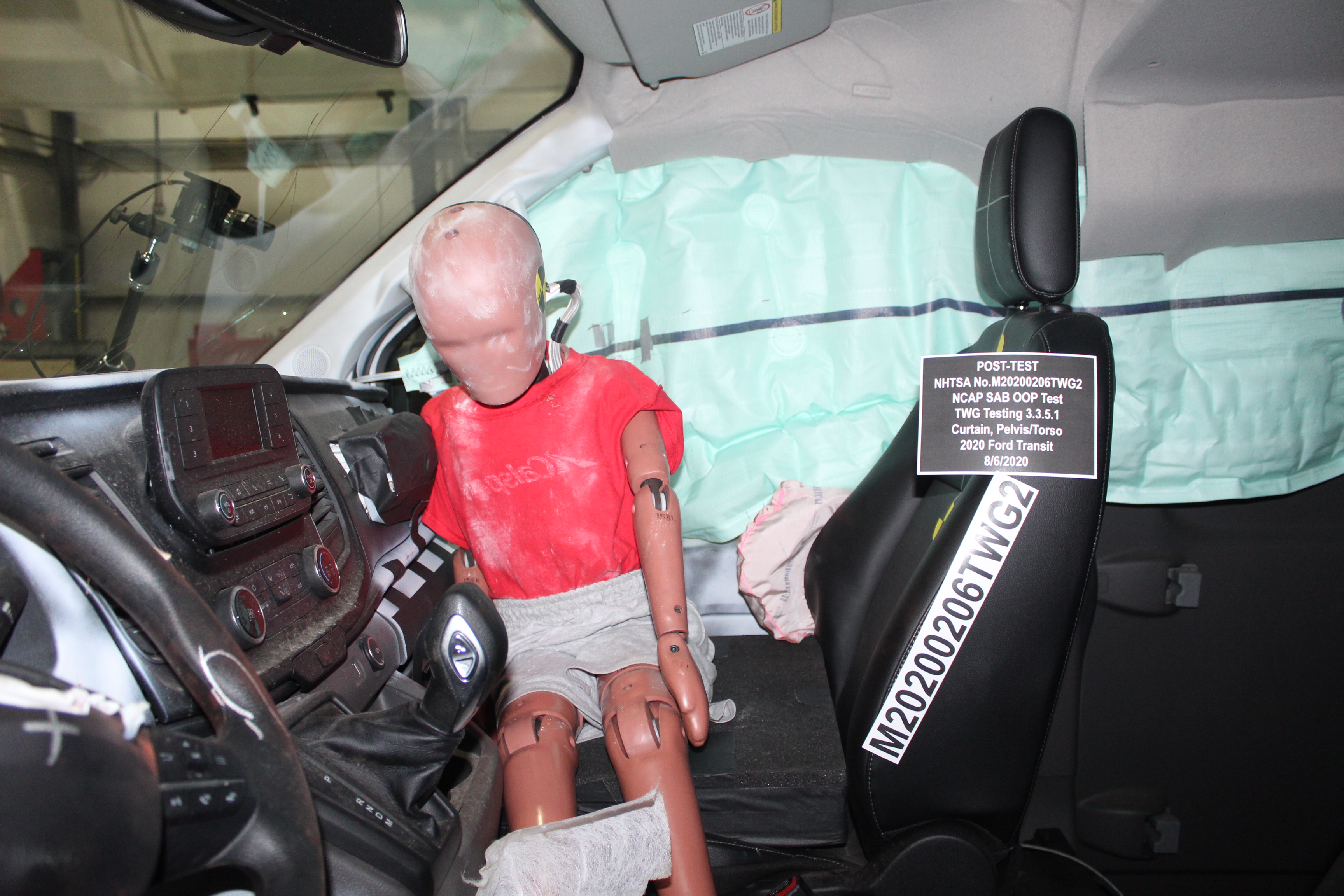 2020 FORD TRANSIT WAGON crash image 10