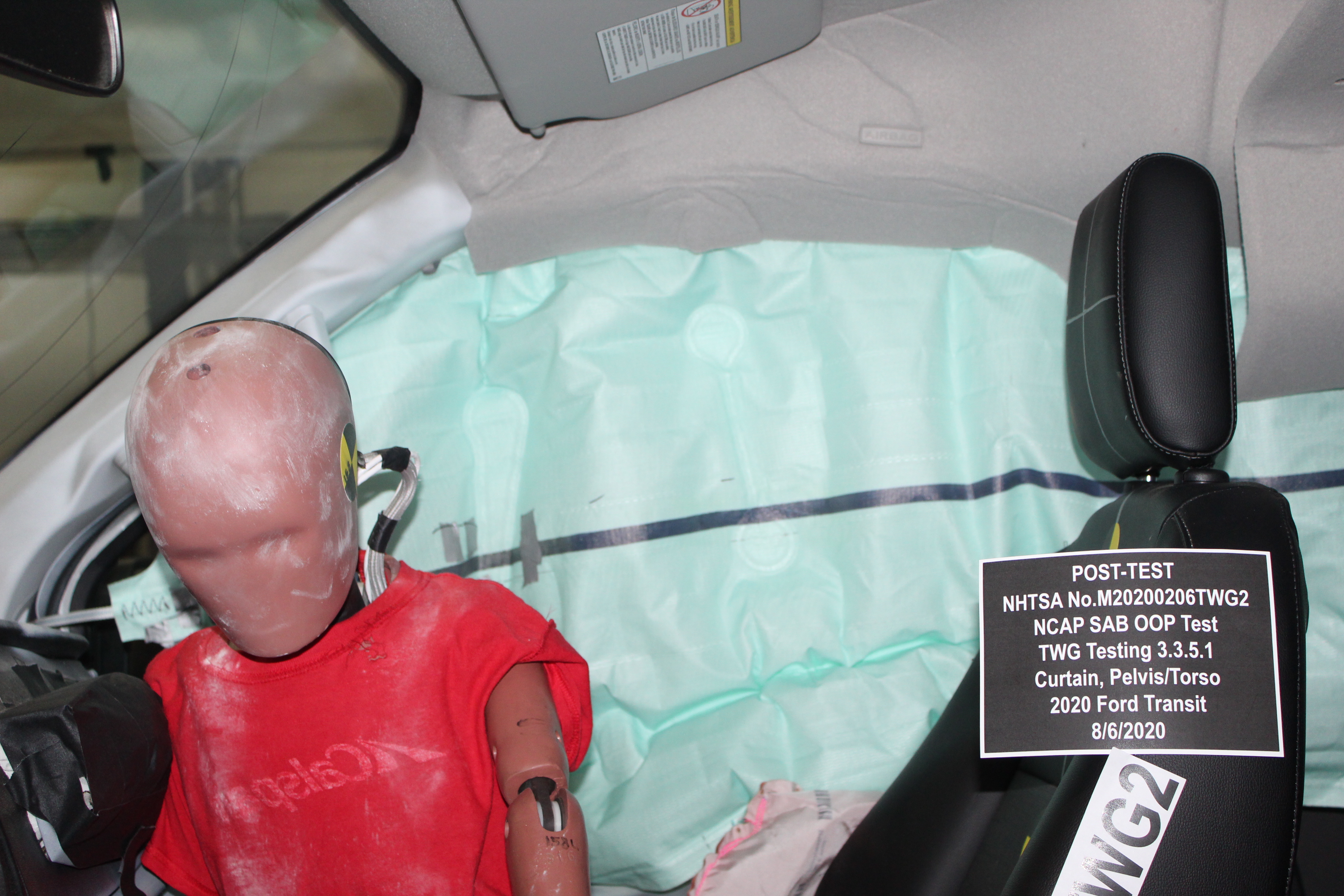 2020 FORD TRANSIT WAGON crash image 12