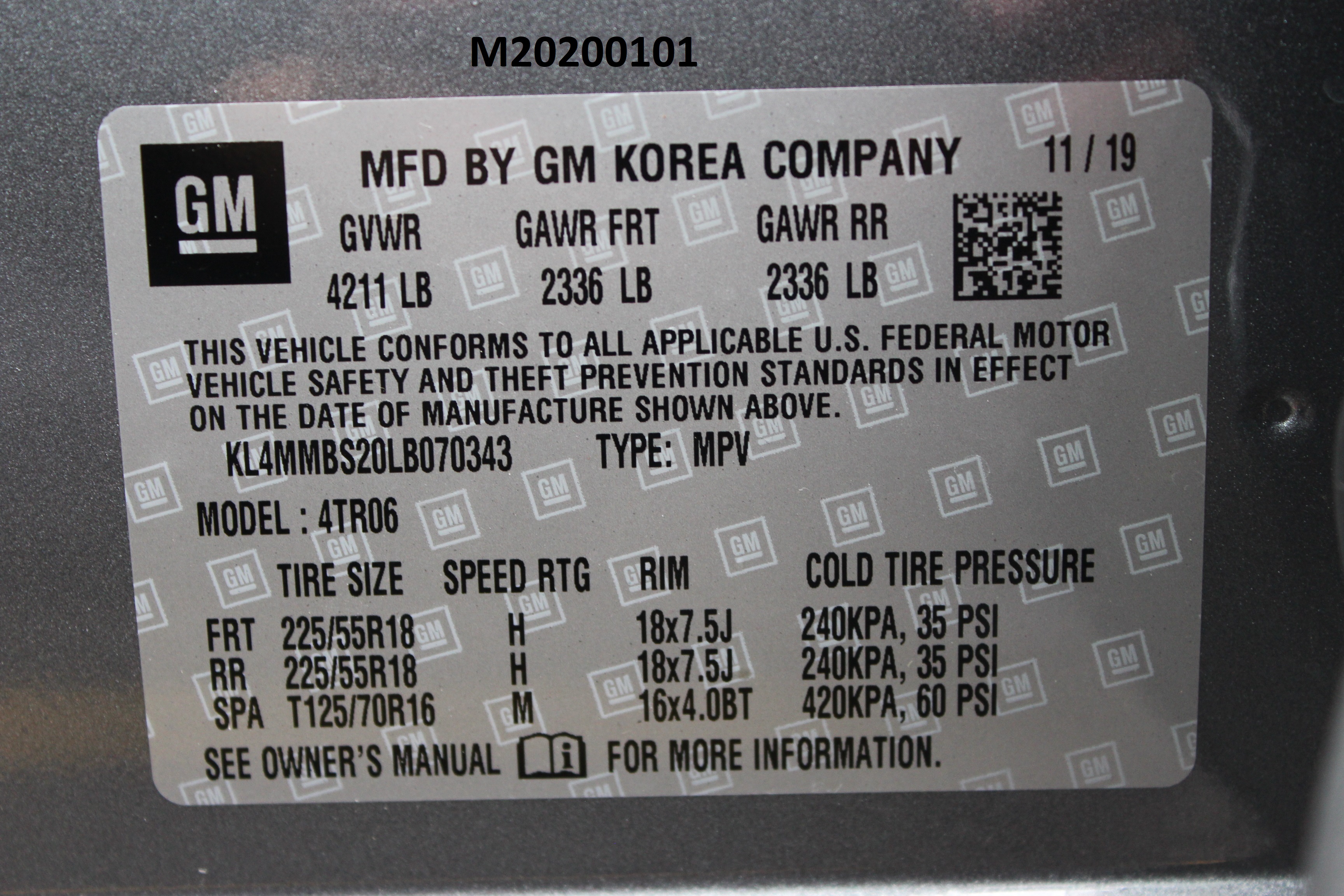 2002 BUICK ENCORE crash image 2