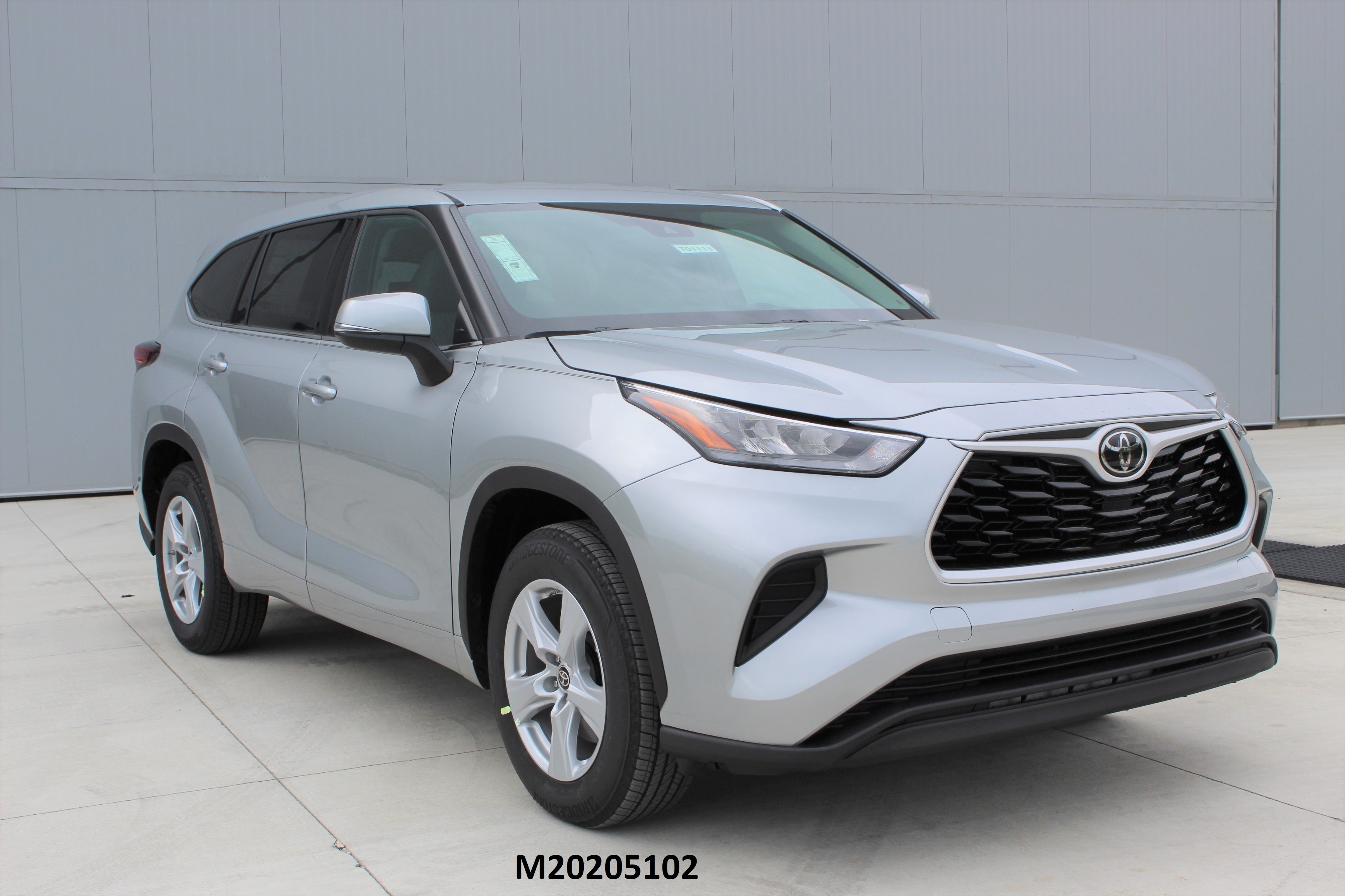 2020 TOYOTA HIGHLANDER crash-test photo