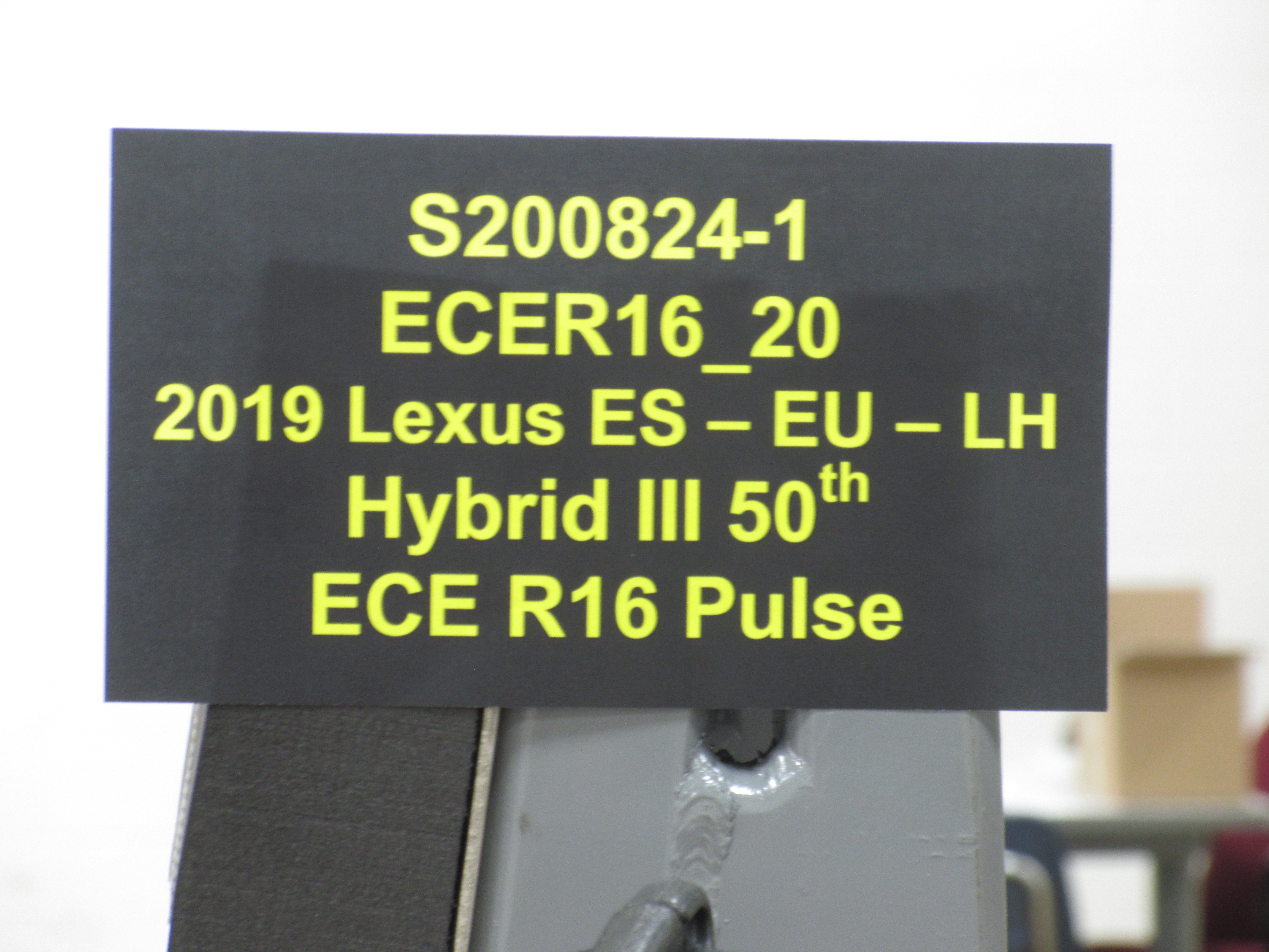 2019 LEXUS ES 350 crash image 13