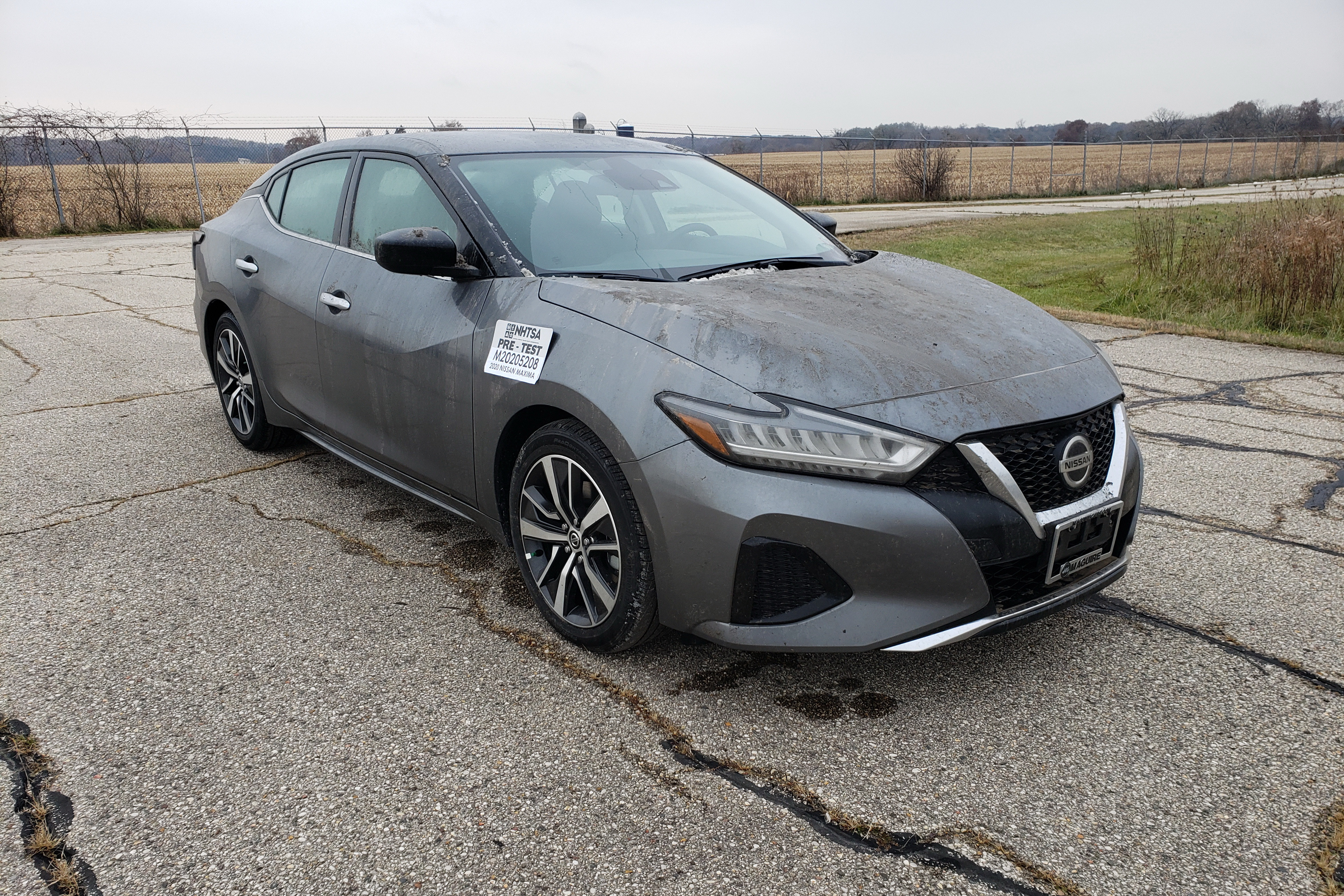 2020 NISSAN MAXIMA crash-test photo