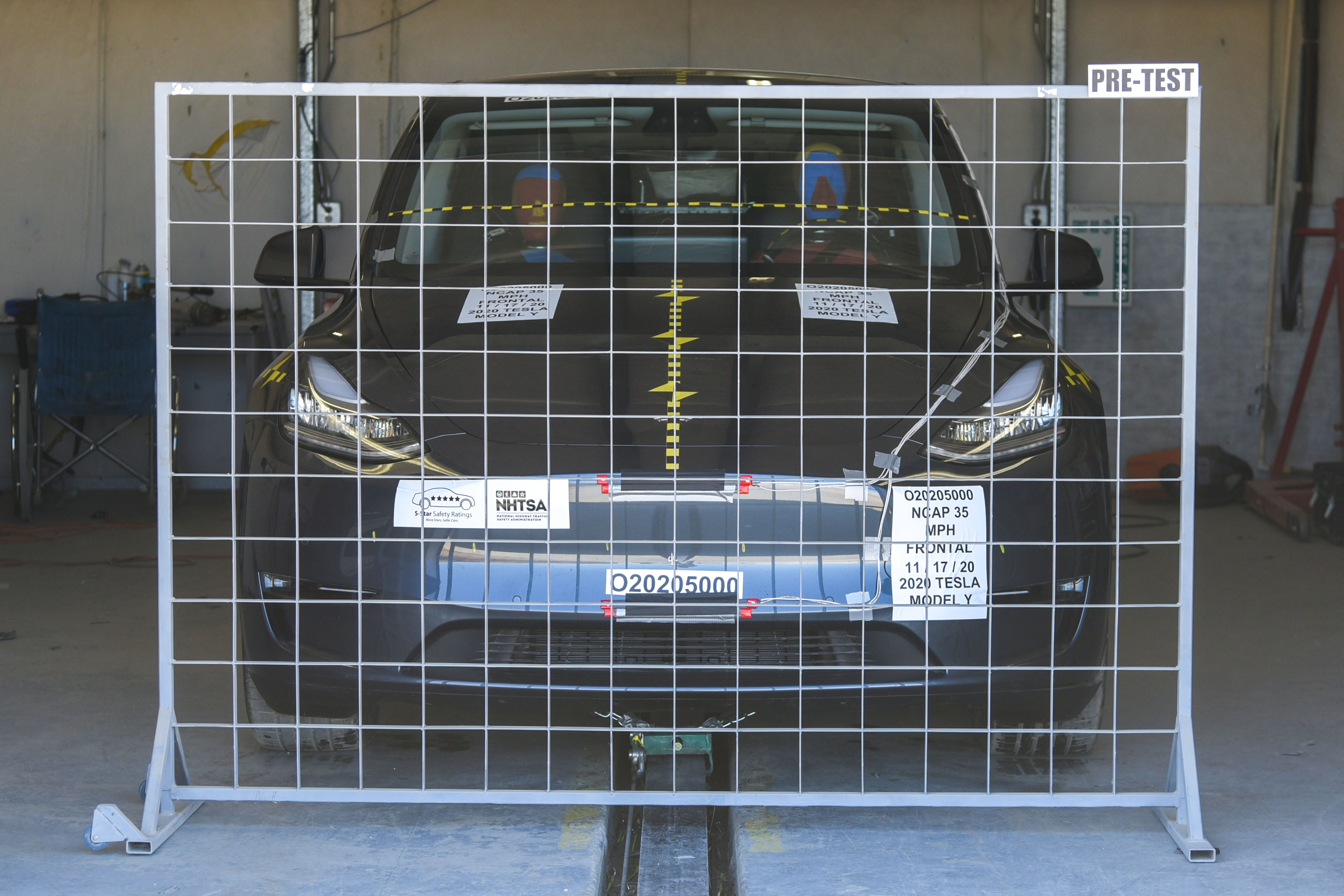 2020 TESLA MODEL Y crash image