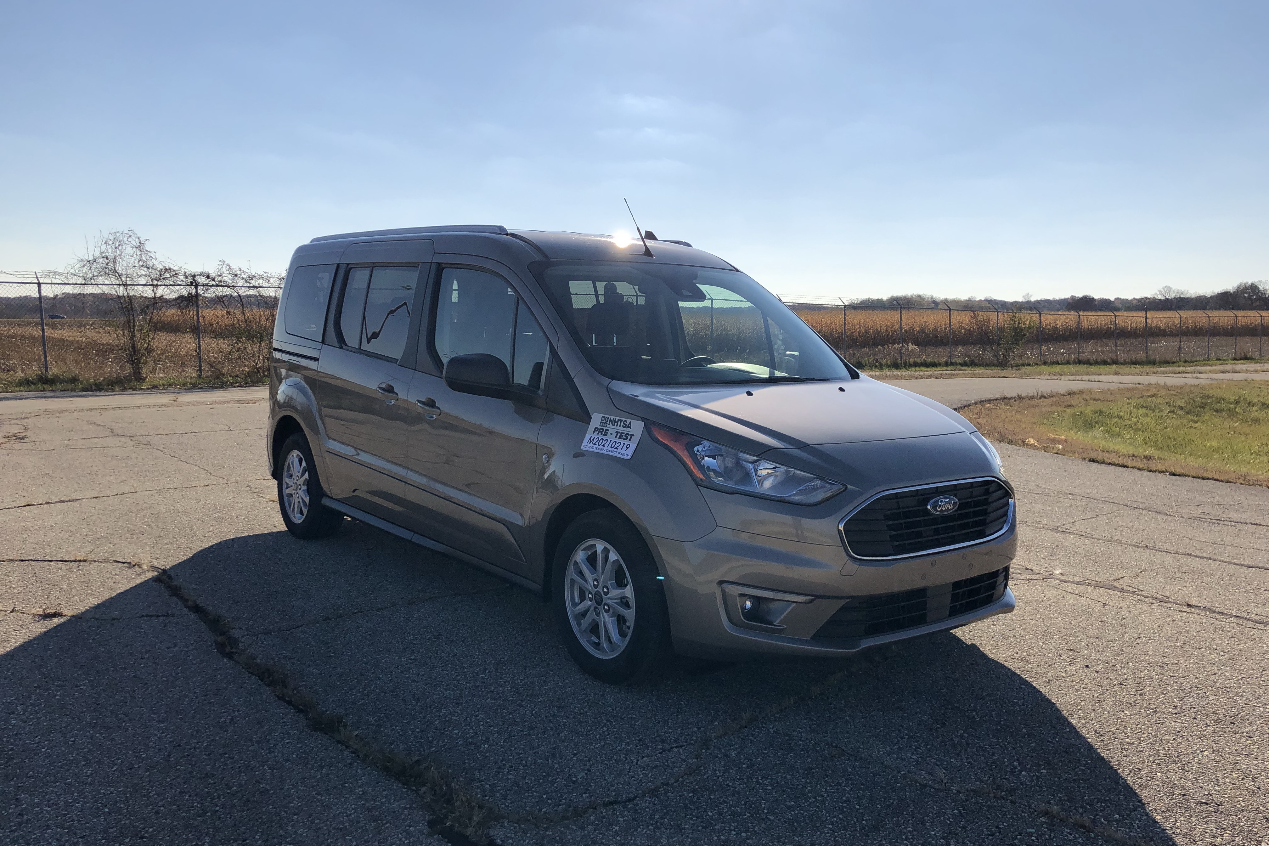 2021 FORD TRANSIT CONNECT crash image