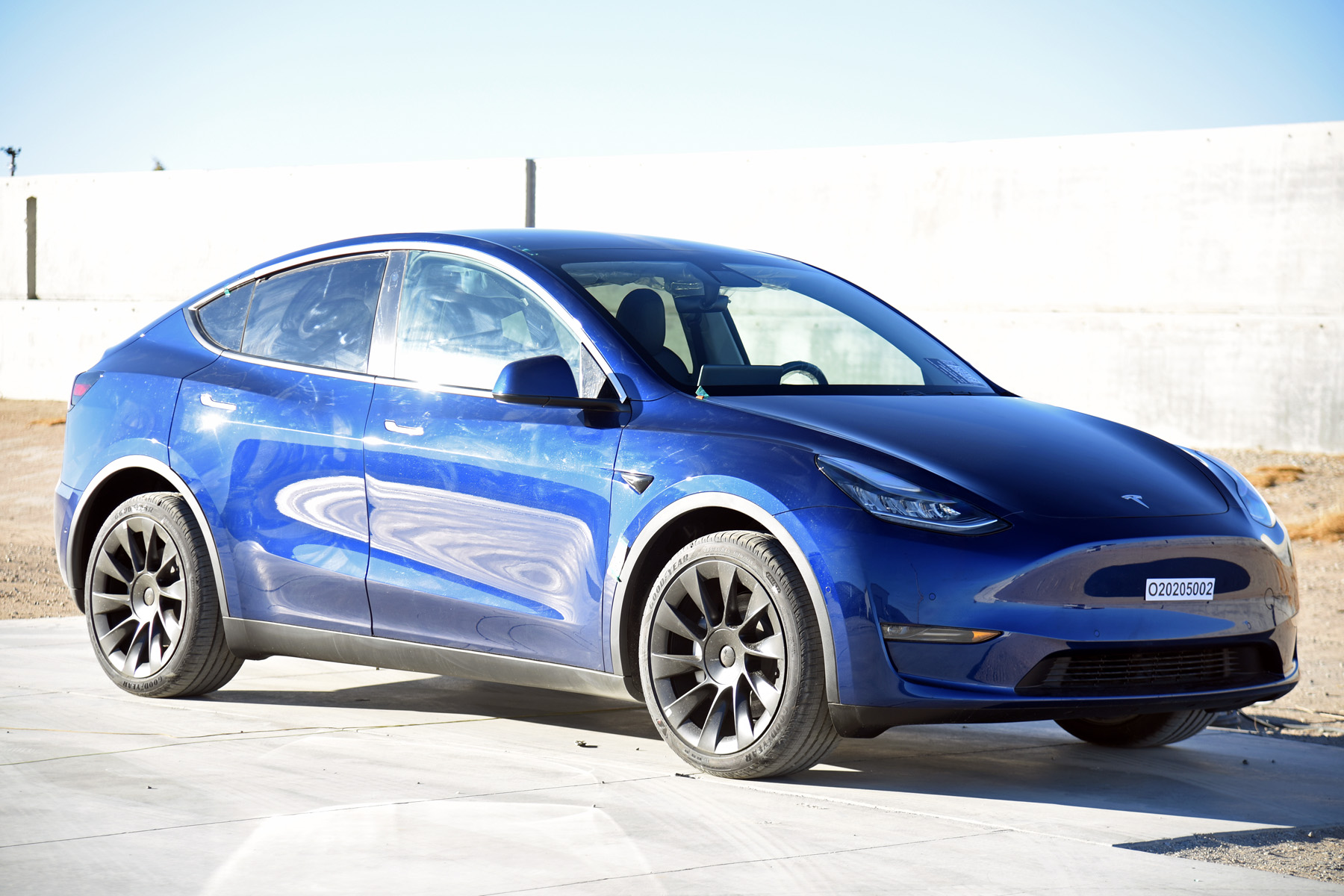 2020 TESLA MODEL Y crash image