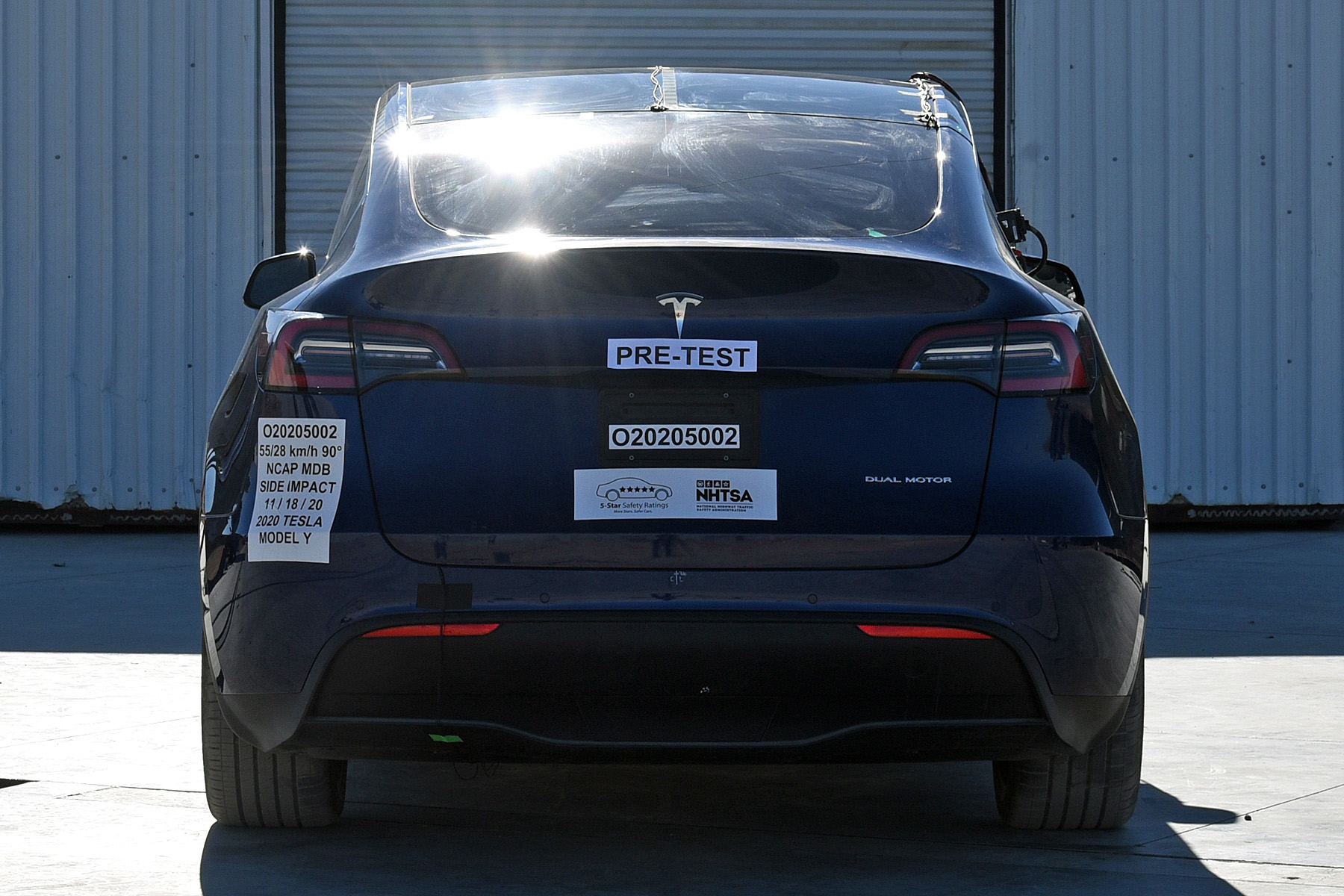 2020 TESLA MODEL Y crash image 11