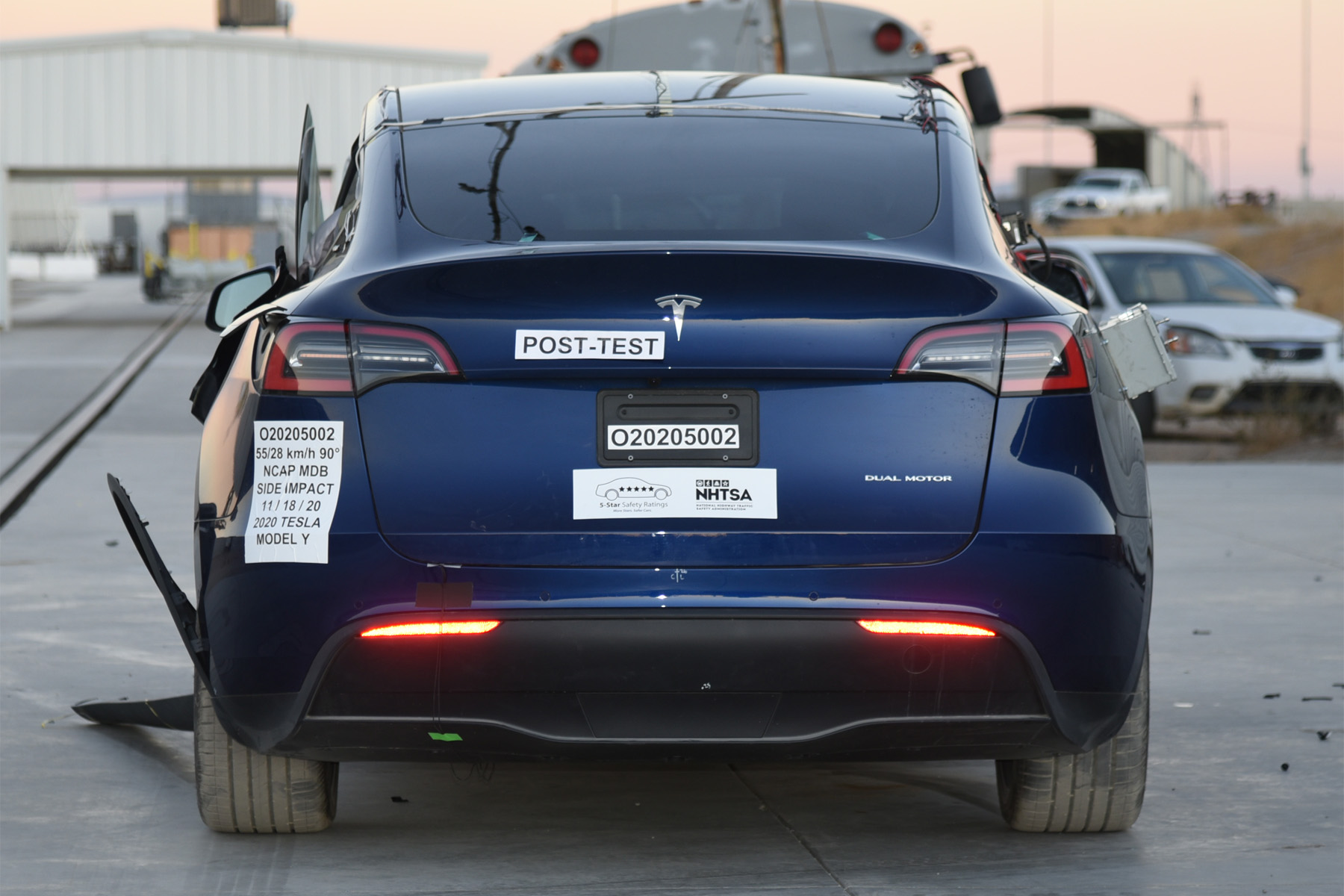 2020 TESLA MODEL Y crash image 12