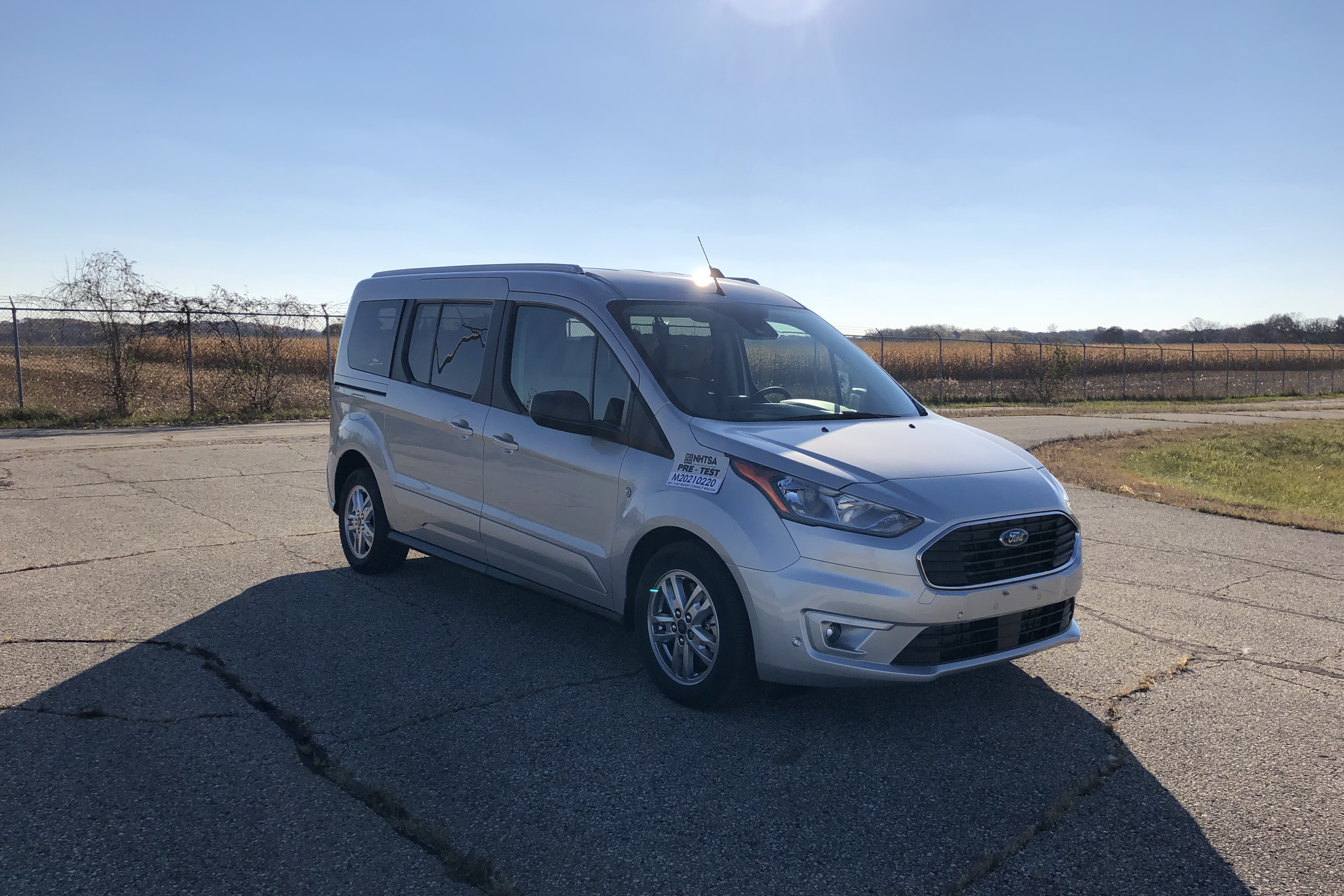 2021 FORD TRANSIT CONNECT crash image