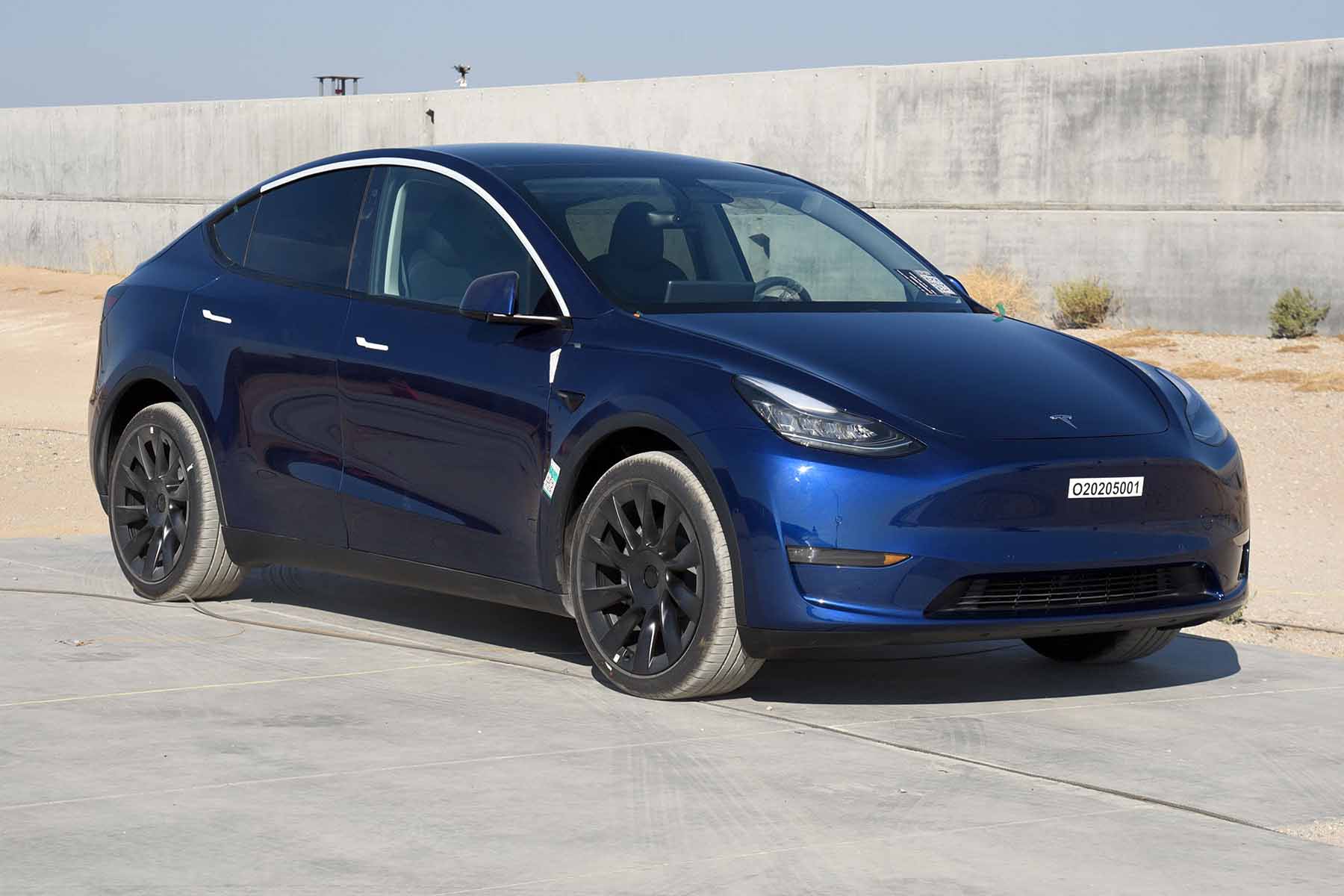 2020 TESLA MODEL Y crash image