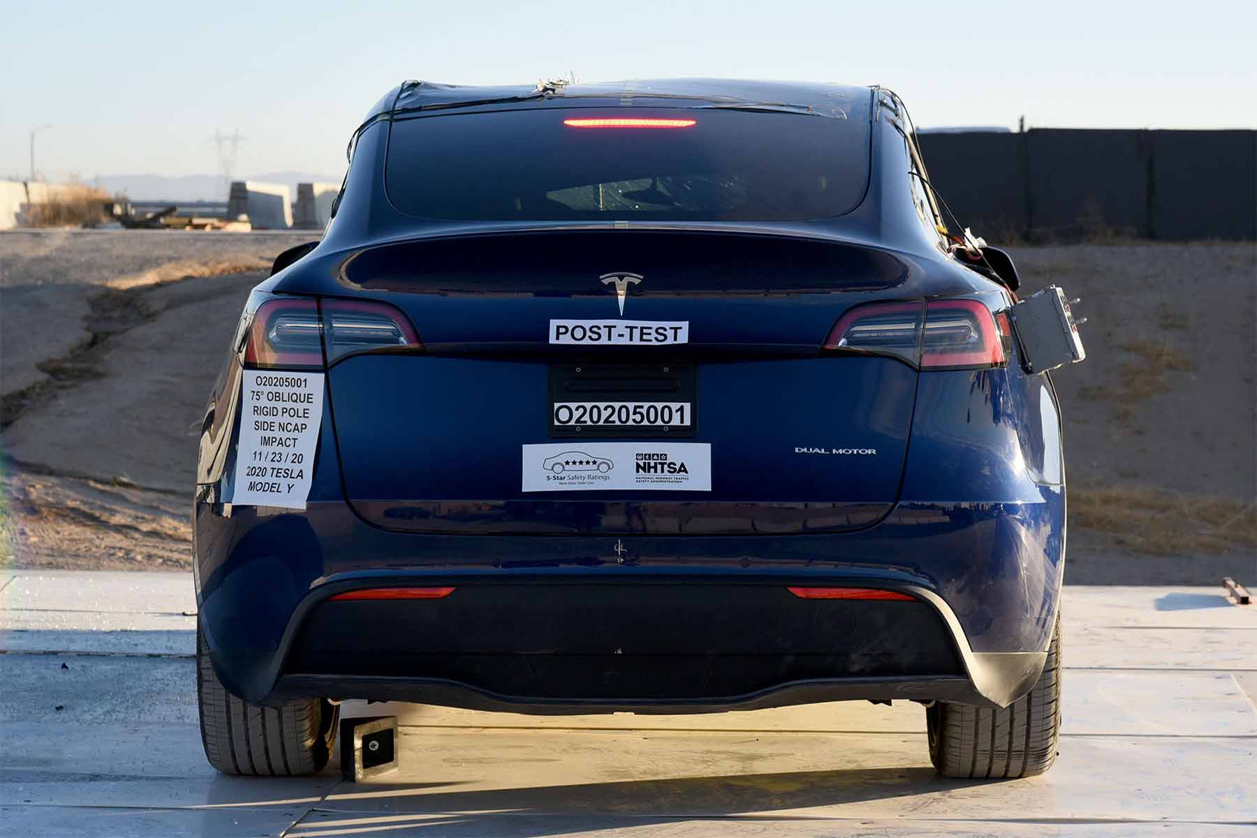 2020 TESLA MODEL Y crash image 12