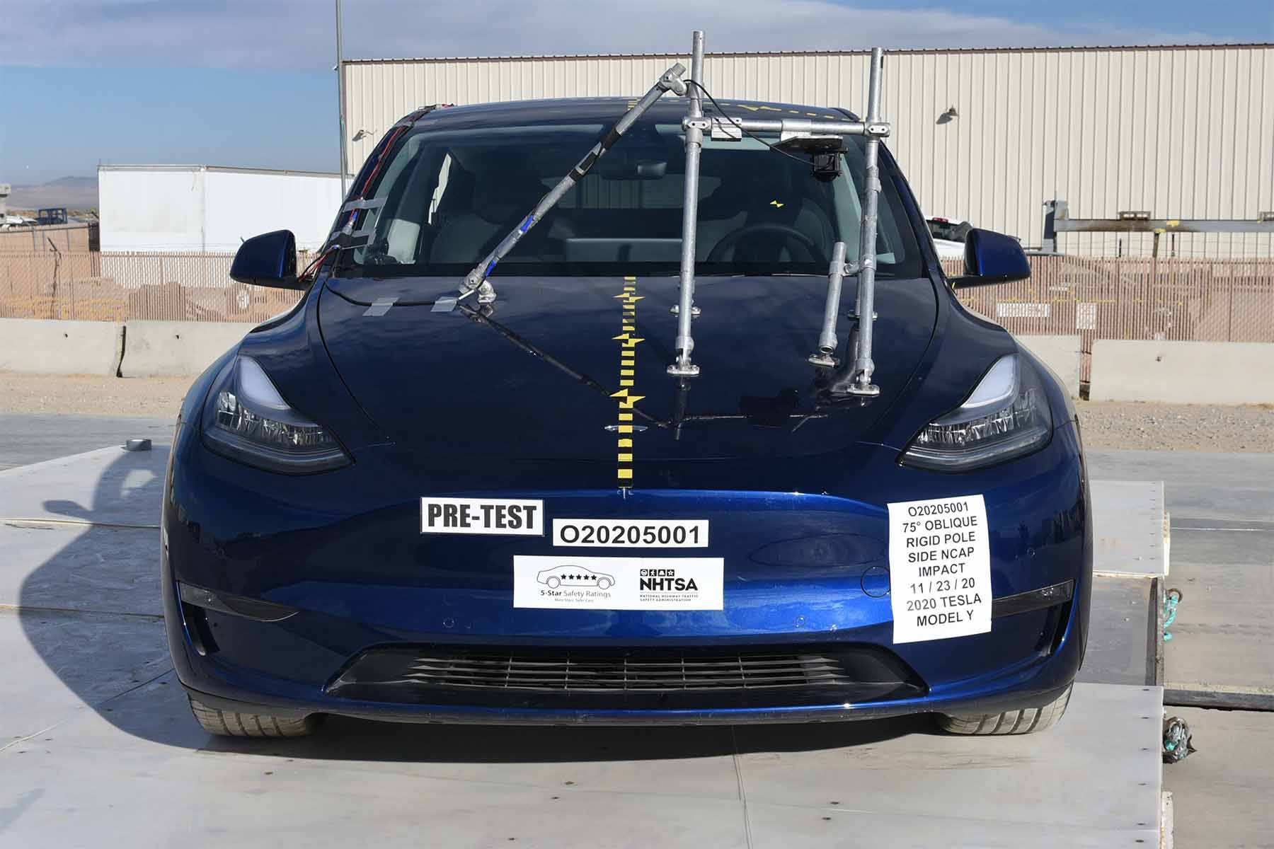 2020 TESLA MODEL Y crash image 3