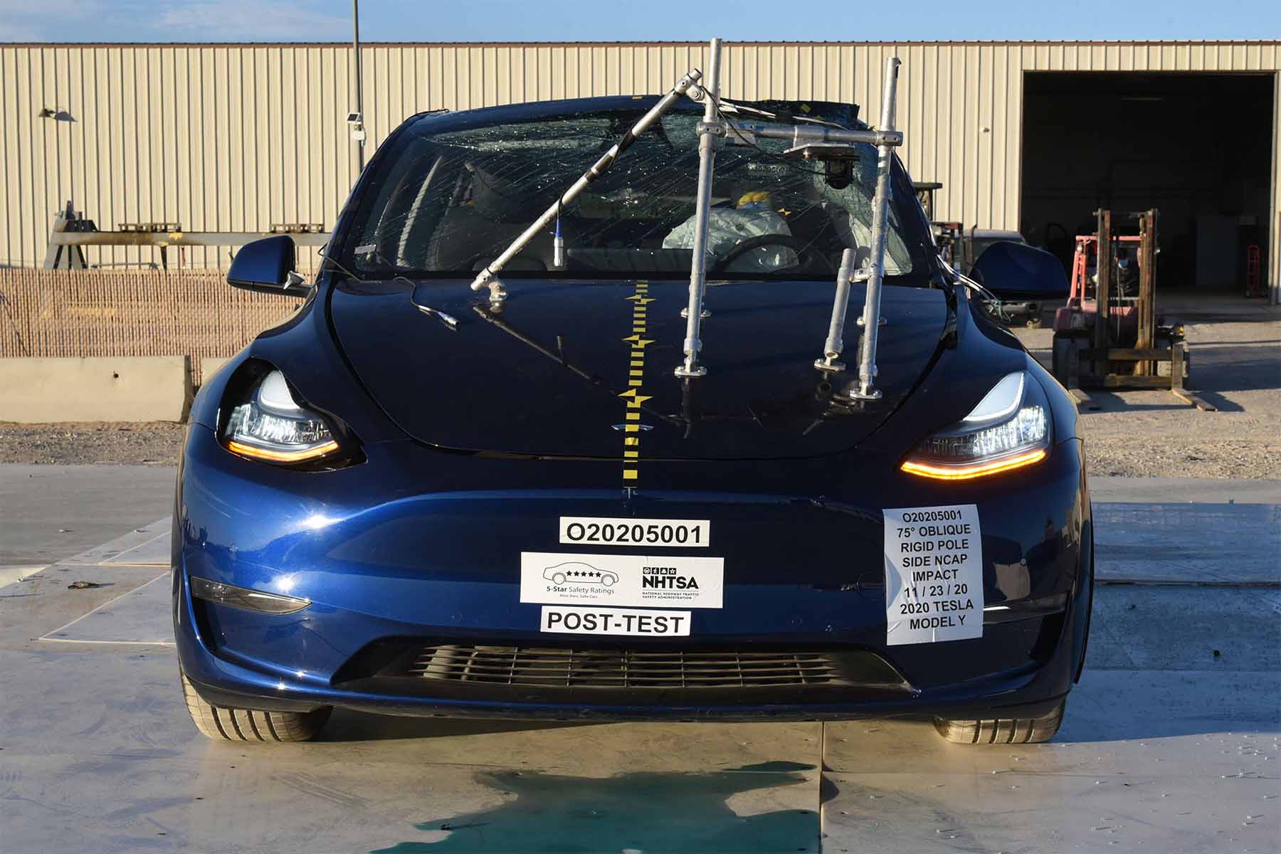 2020 TESLA MODEL Y crash image 4