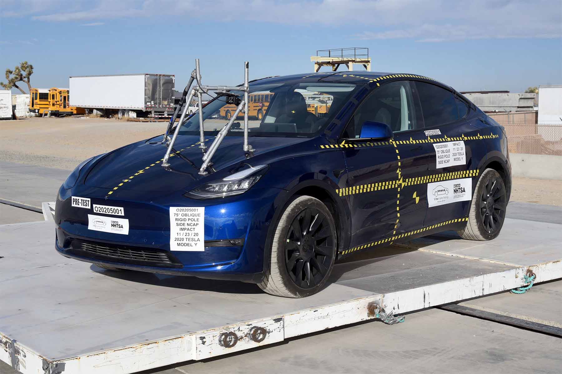 2020 TESLA MODEL Y crash image 5