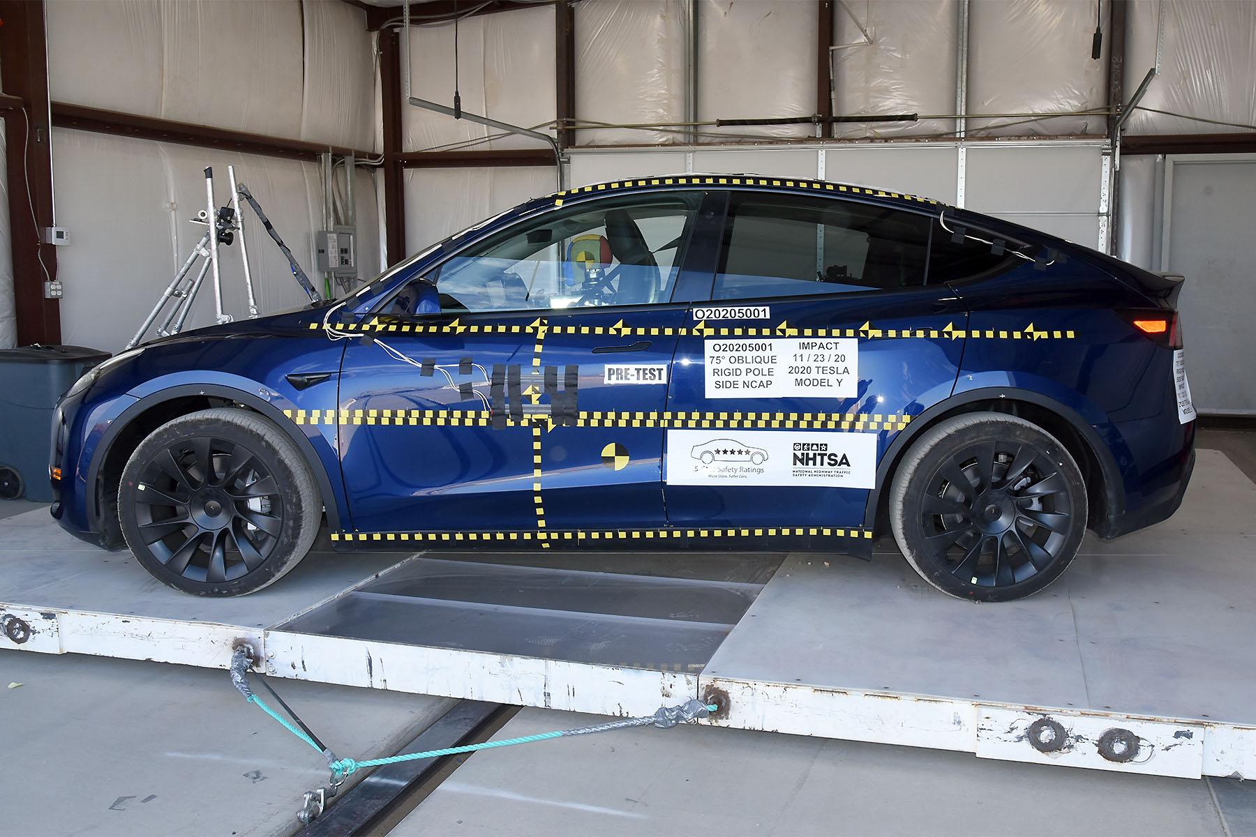 2020 TESLA MODEL Y crash image 7