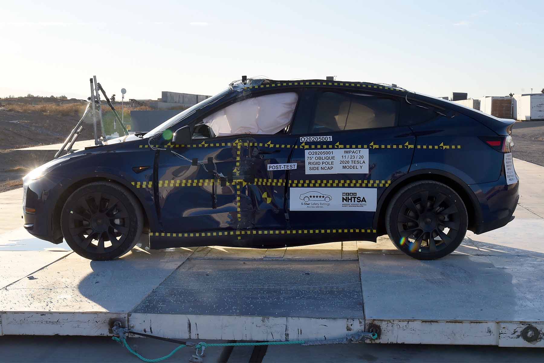 2020 TESLA MODEL Y crash image 8