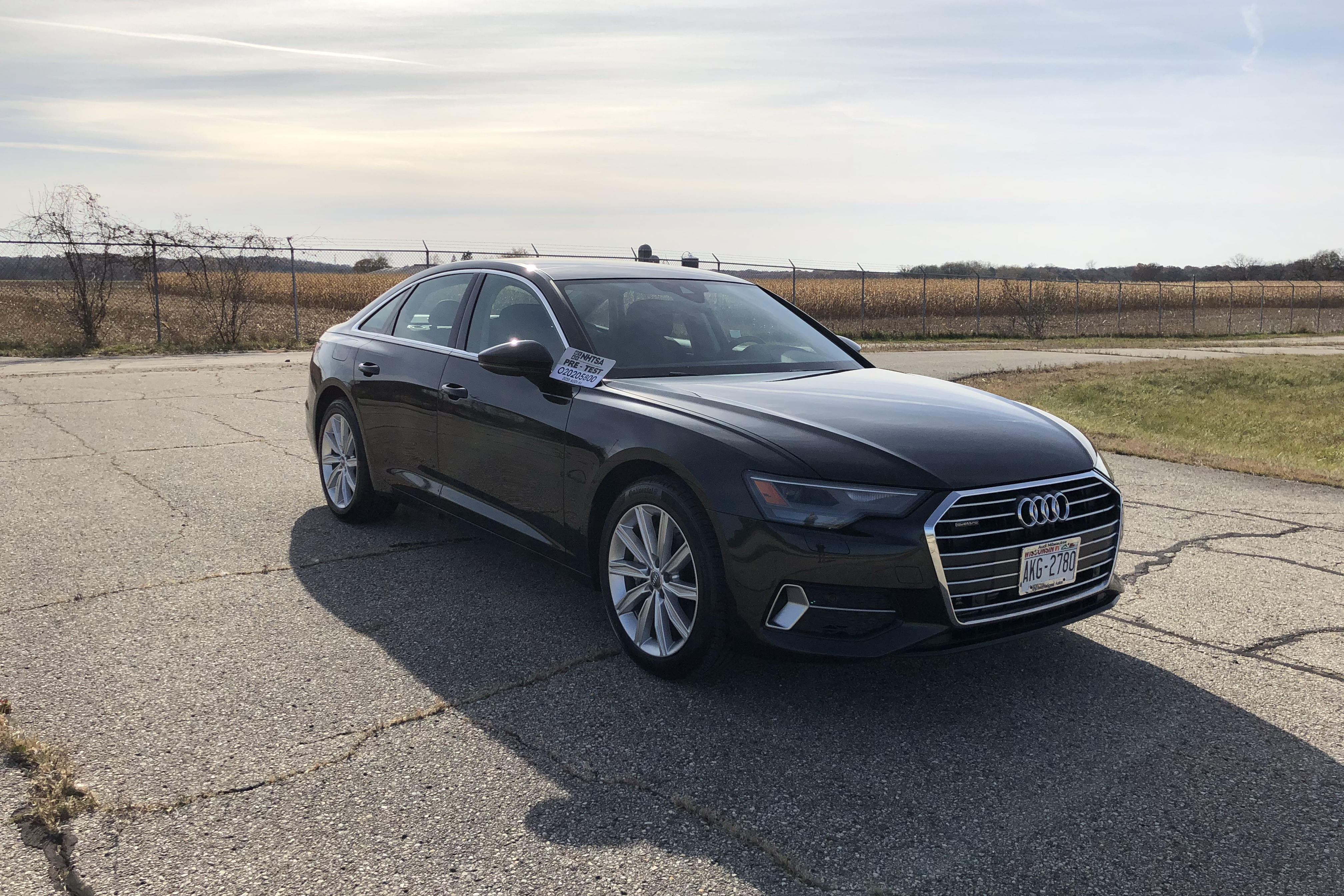 2020 AUDI A6 crash-test photo