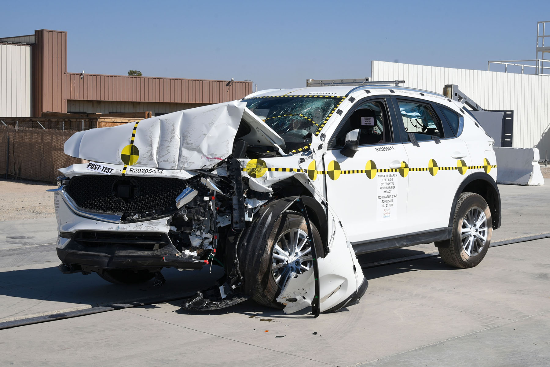 2020 MAZDA CX-5 crash image 12