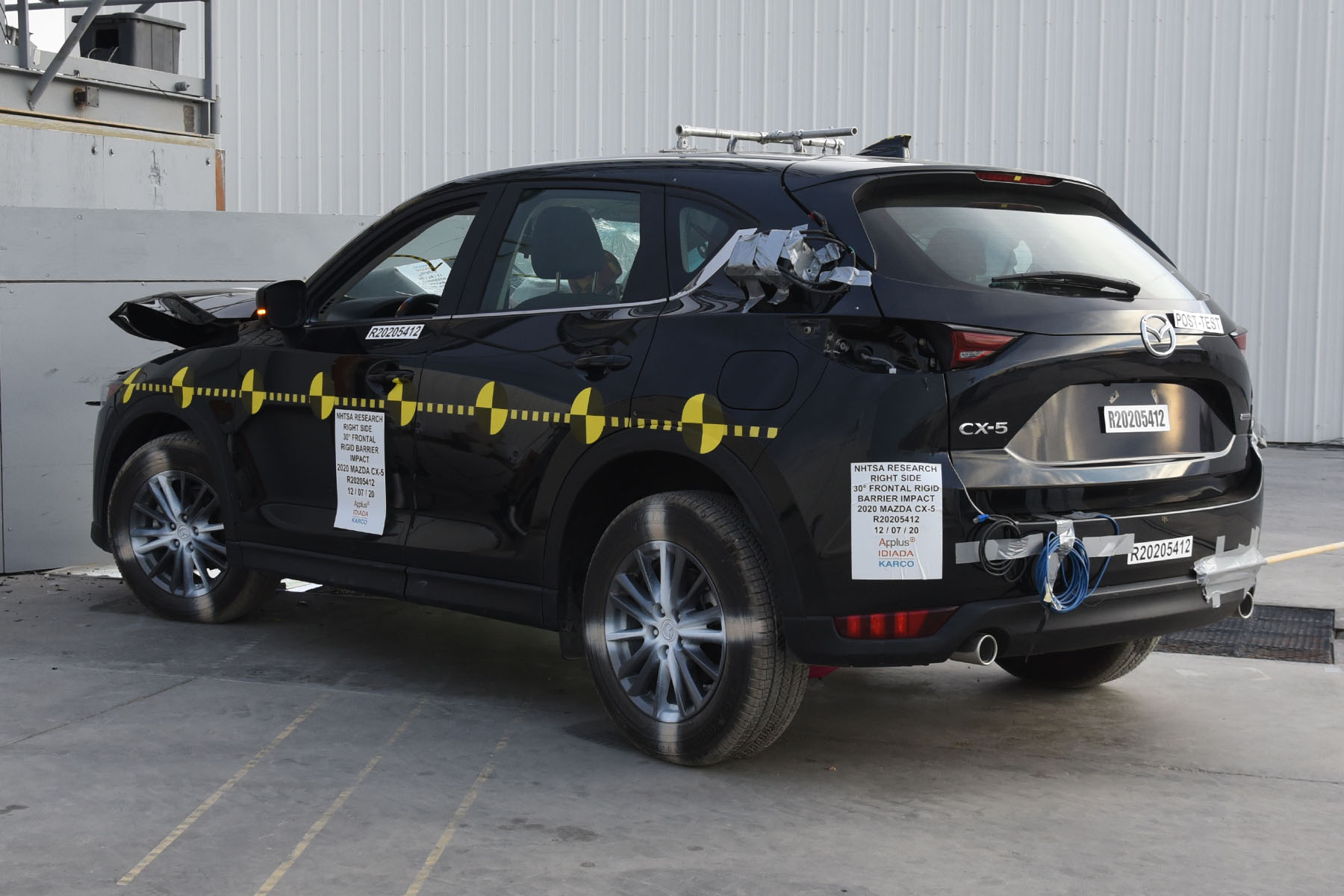 2020 MAZDA CX-5 crash image 17