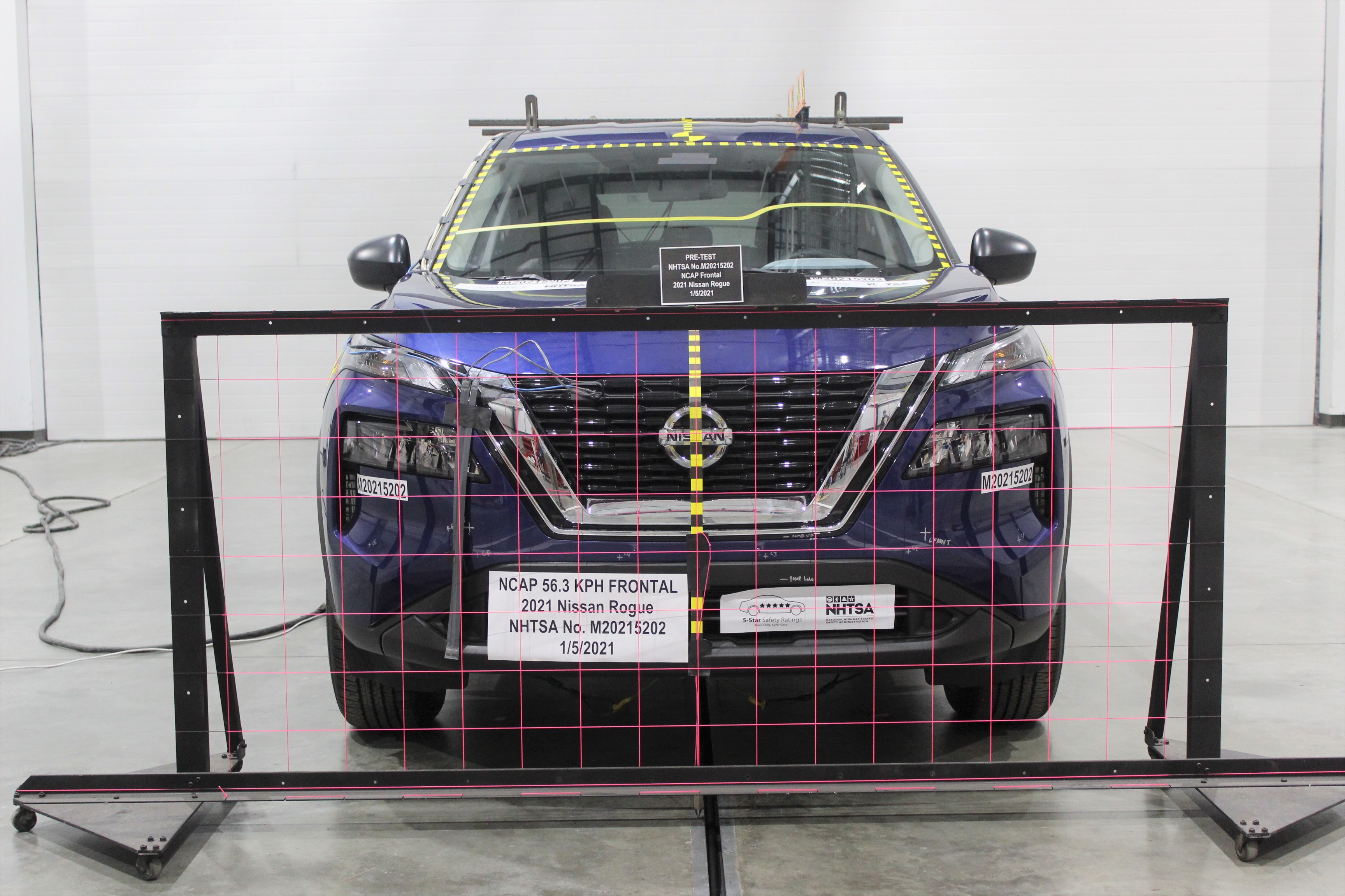 2021 NISSAN ROGUE crash image