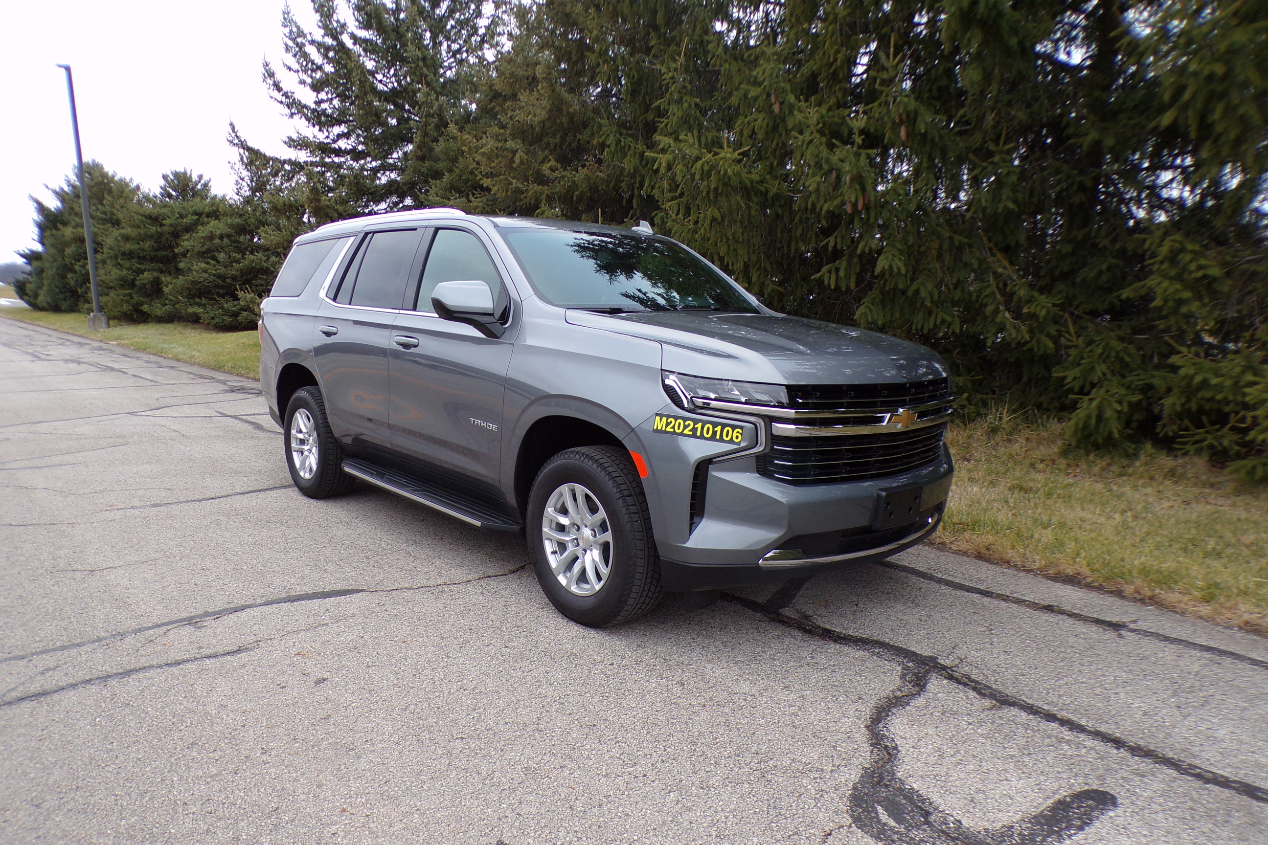 2021 CHEVROLET TAHOE crash image