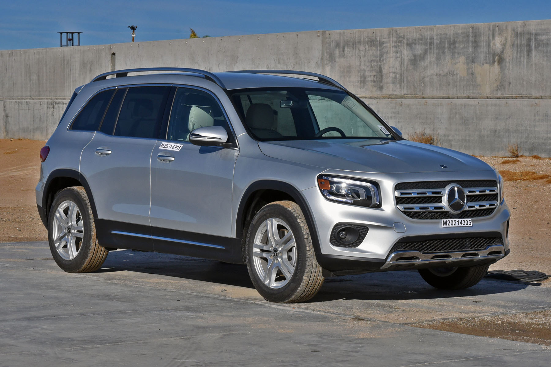 2021 MERCEDES GLB CLASS crash image