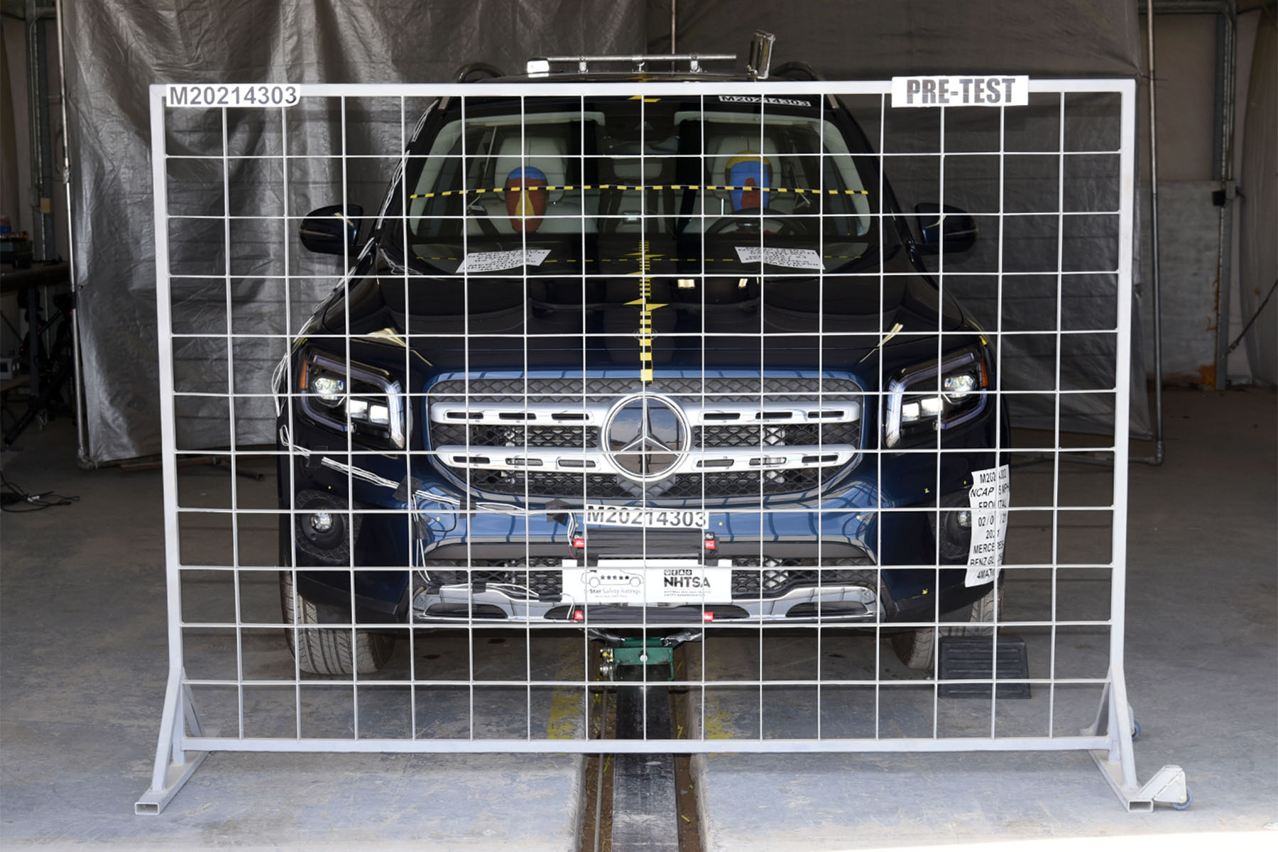 2021 MERCEDES GLB CLASS crash image