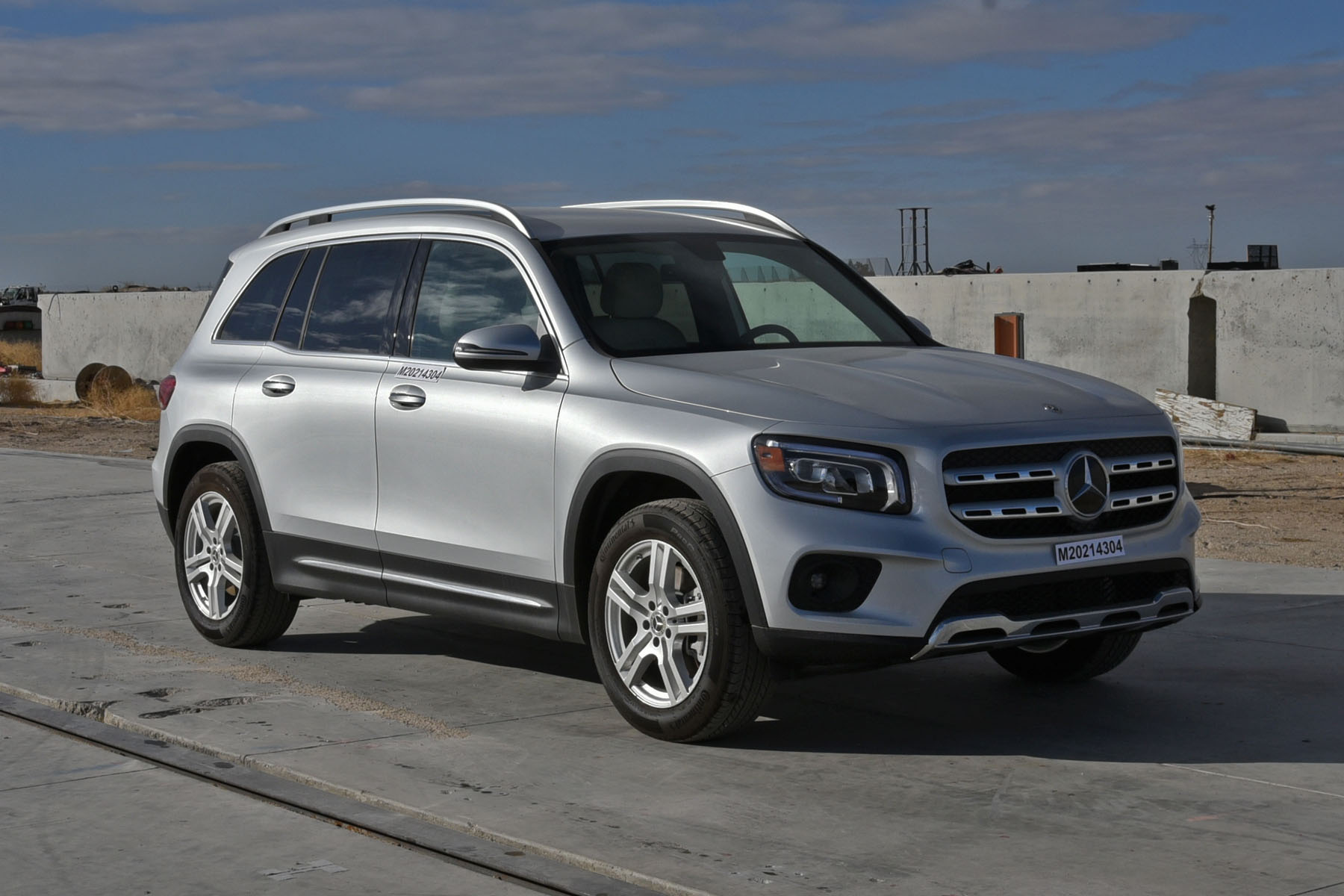 2021 MERCEDES GLB CLASS crash image