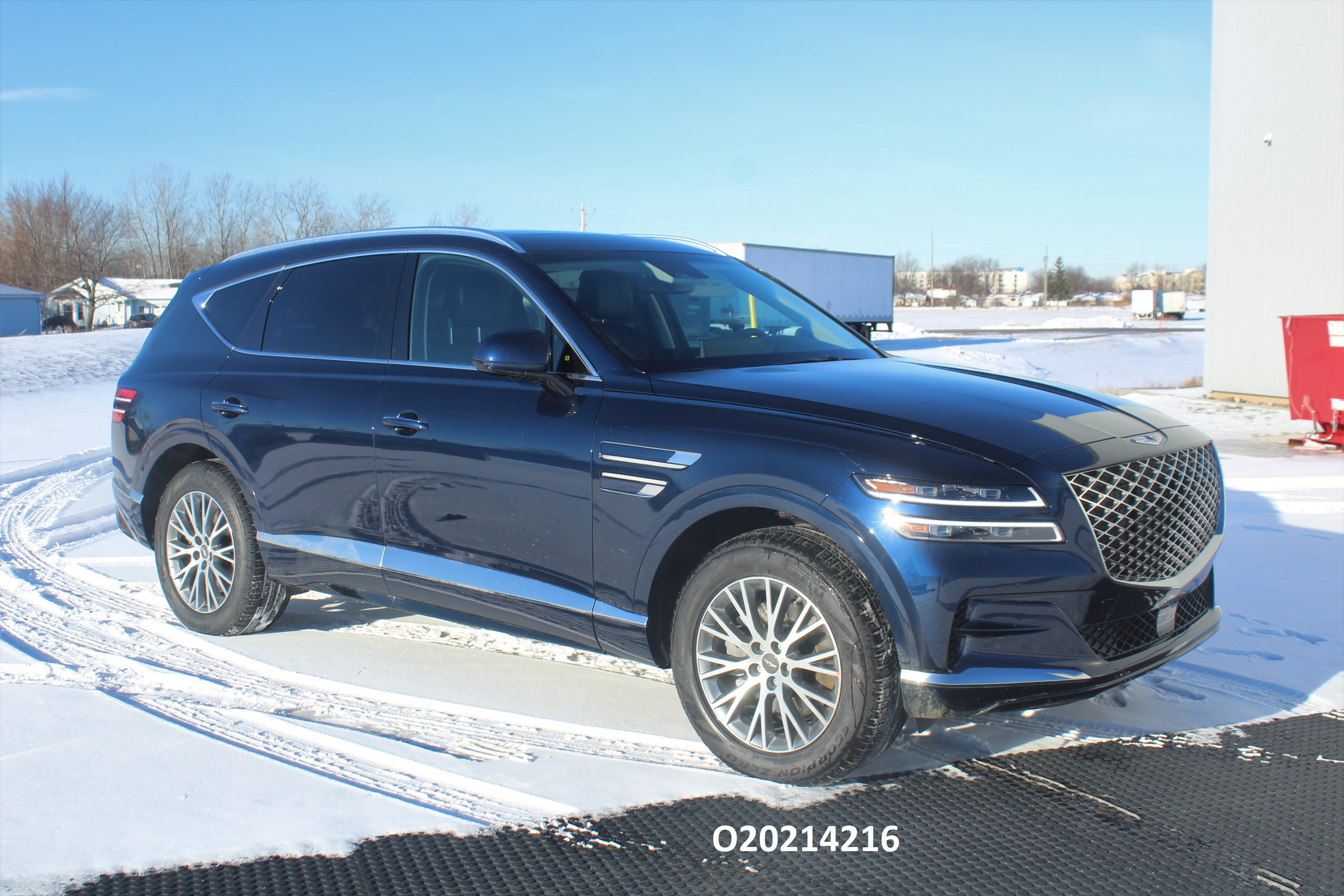 2021 GENESIS GV80 crash image