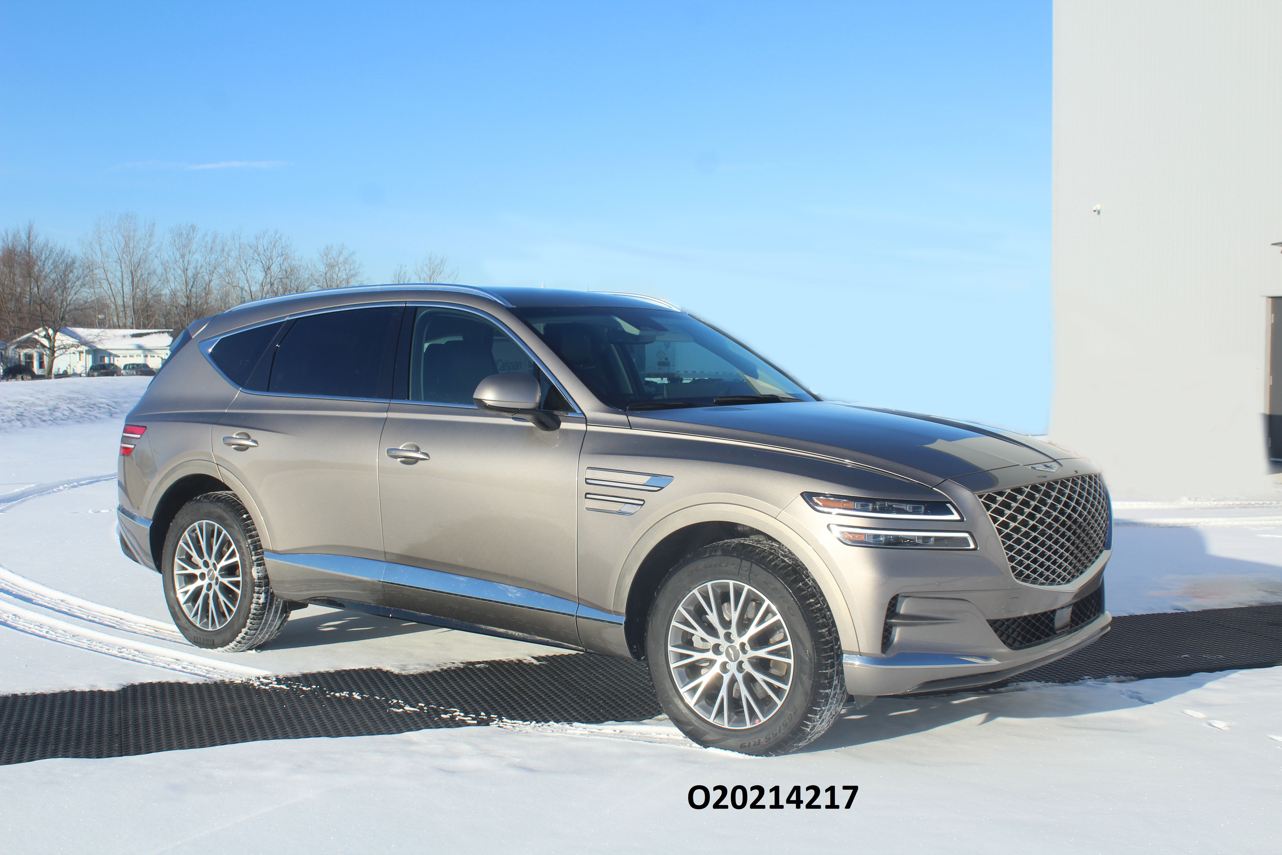 2021 GENESIS GV80 crash image
