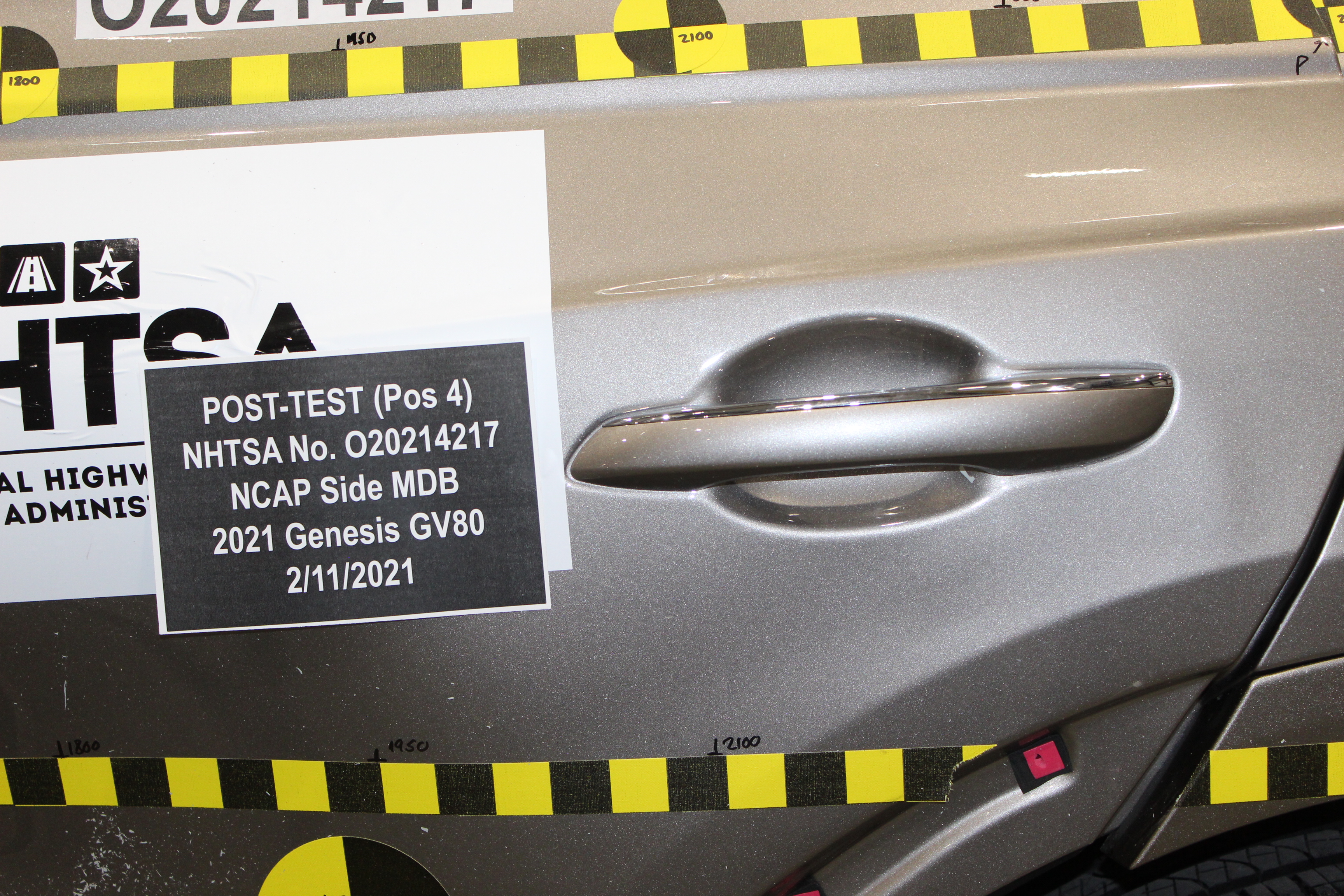 2021 GENESIS GV80 crash image 24