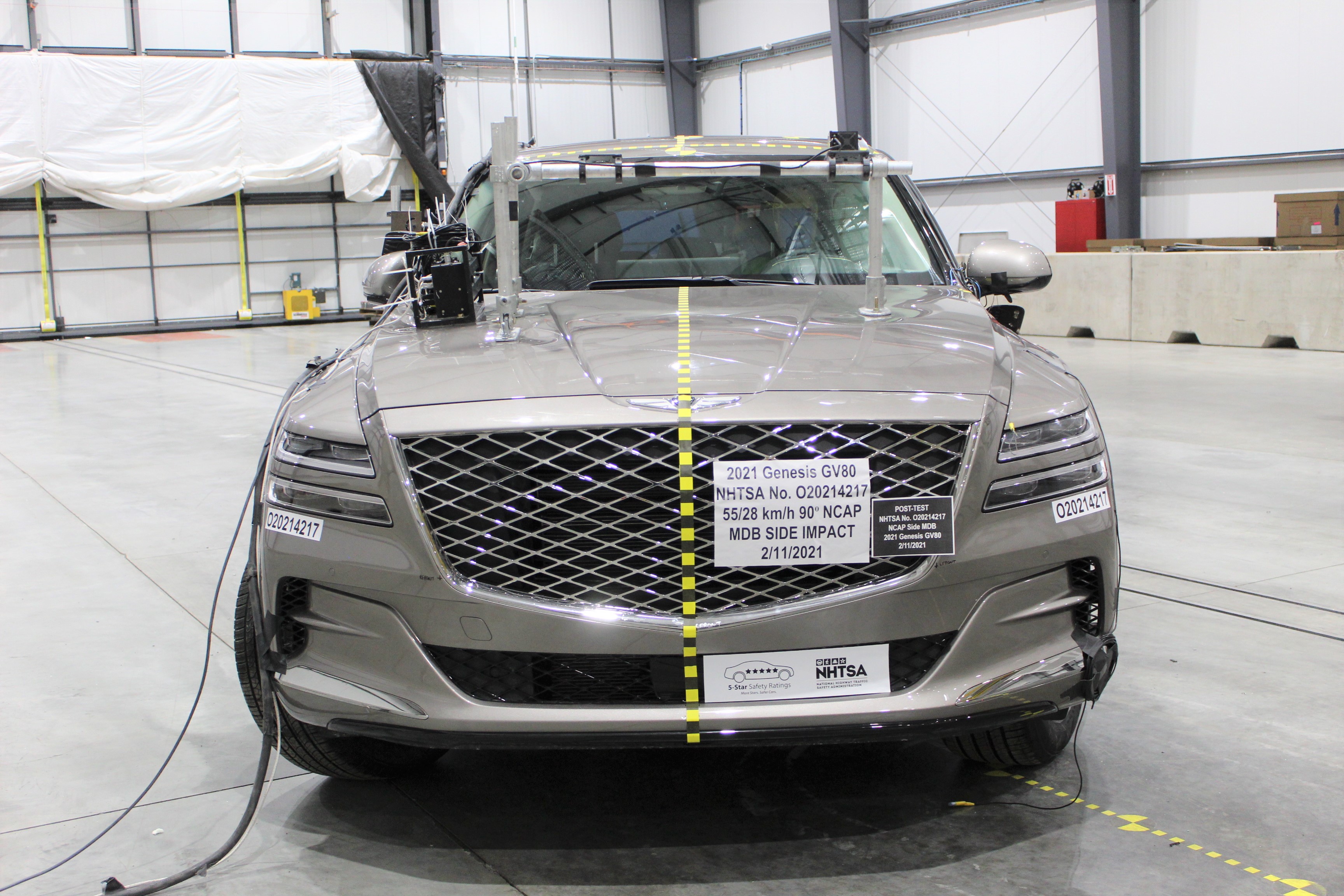 2021 GENESIS GV80 crash image 4