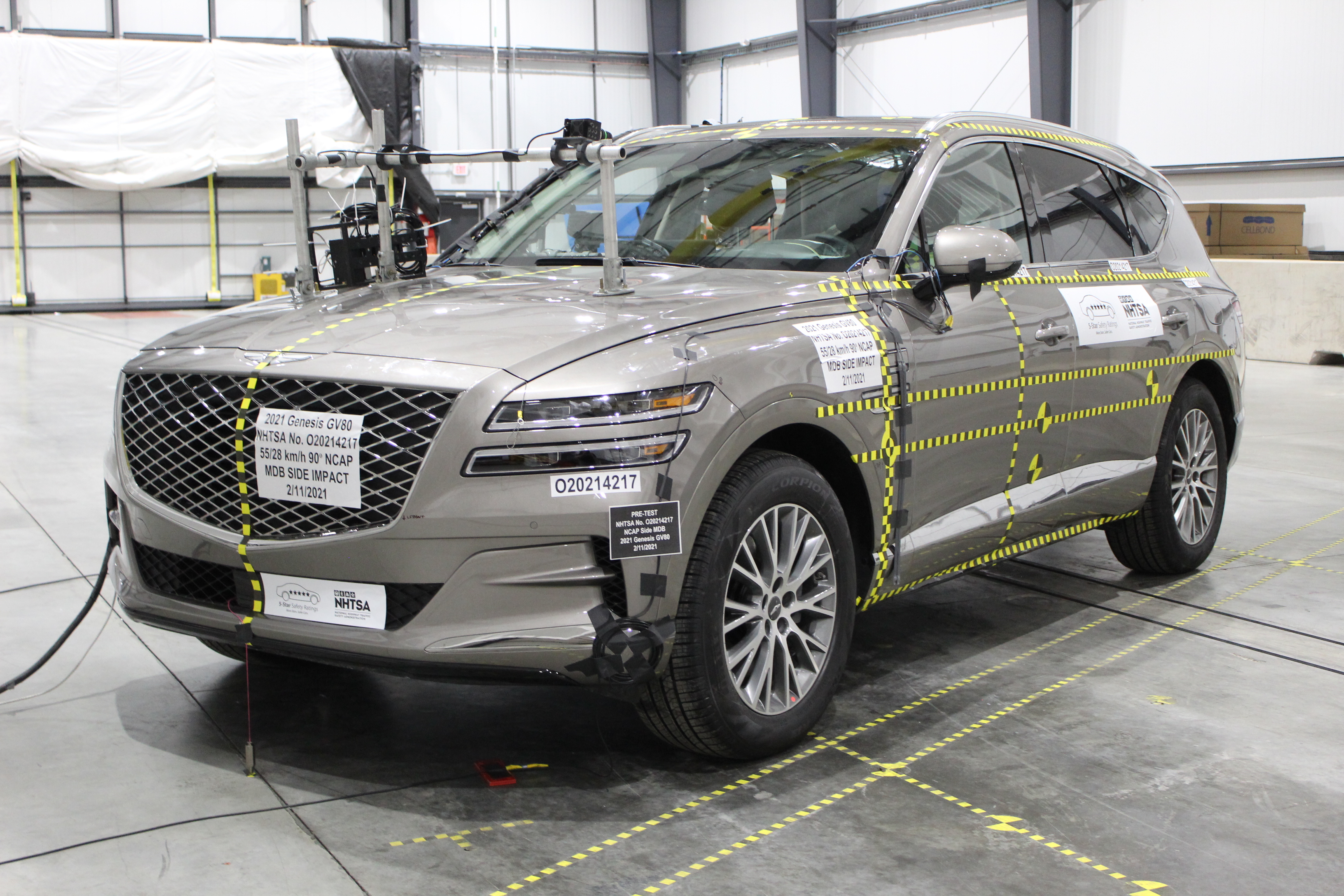 2021 GENESIS GV80 crash image 5