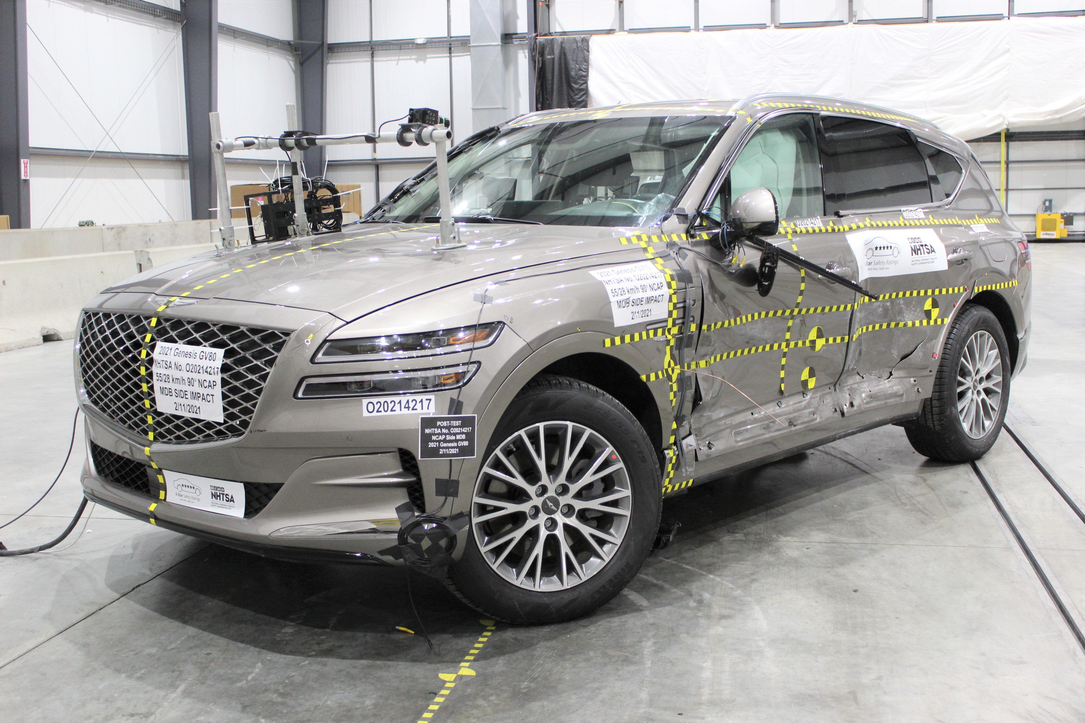 2021 GENESIS GV80 crash image 6