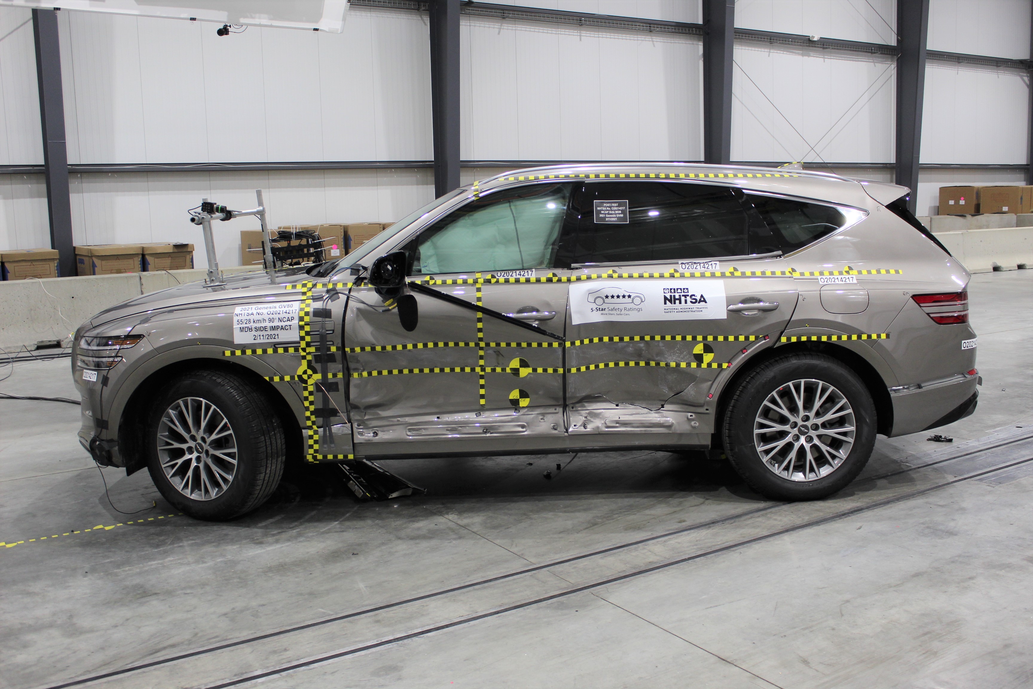 2021 GENESIS GV80 crash image 8
